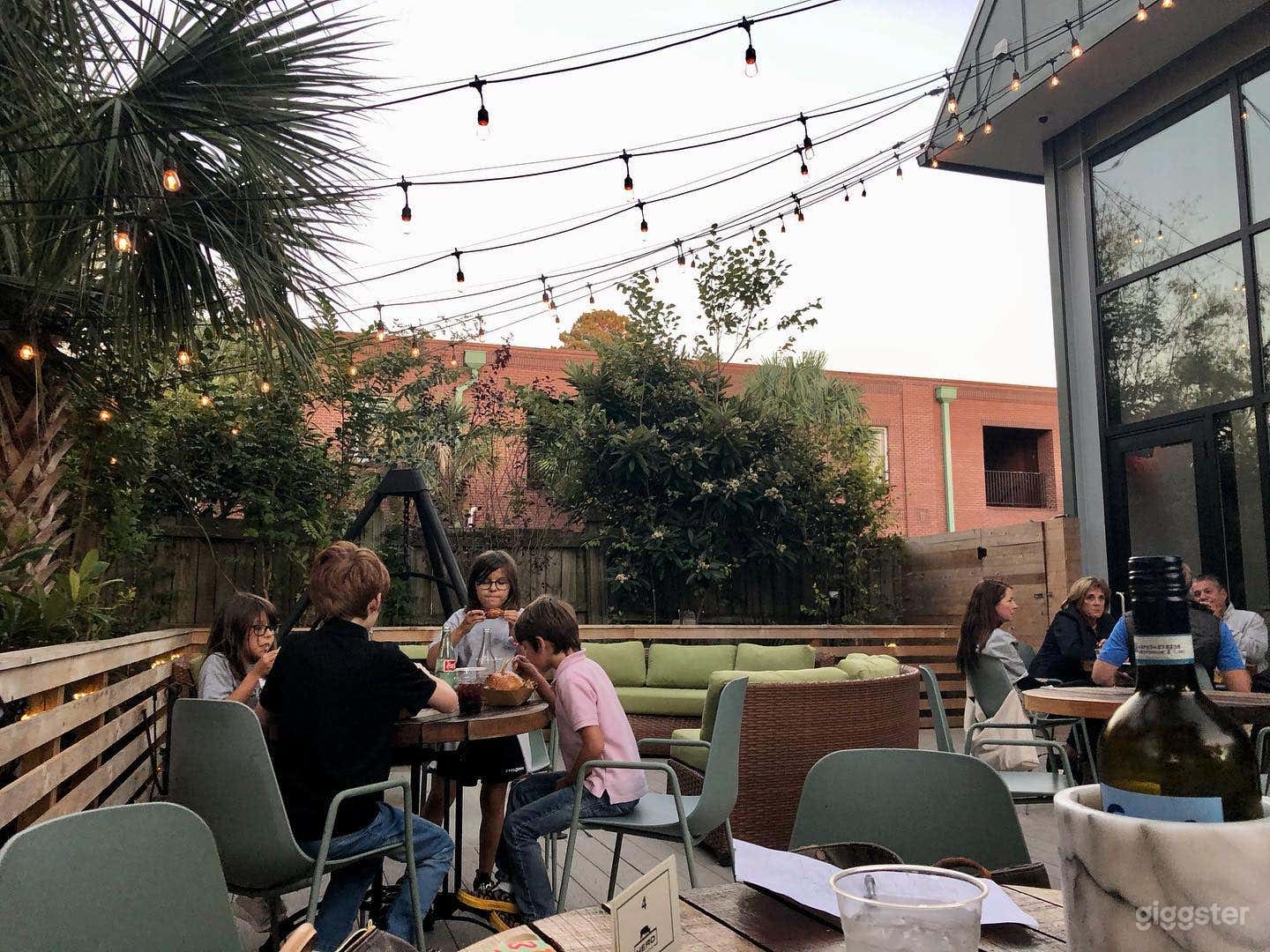 Outdoor Patio with Cozy Seating Photo 4