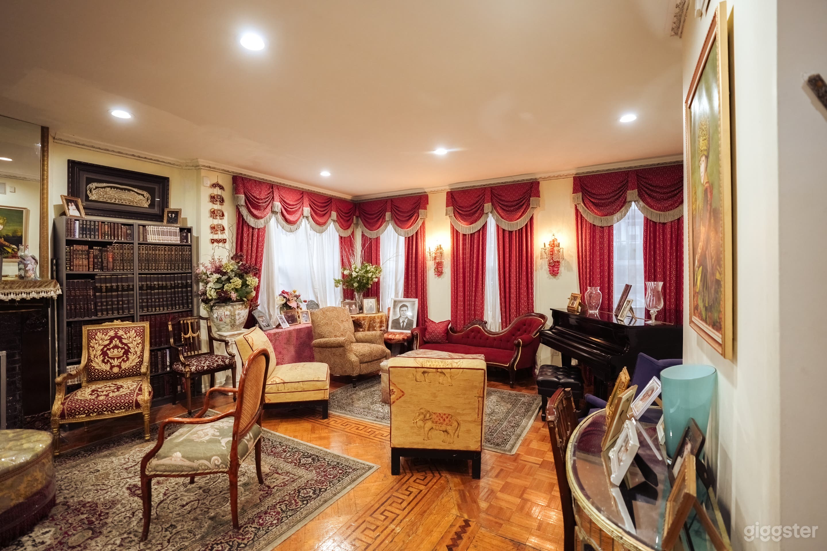 Victorian-Style Home with Staircase and Fireplace Photo 3