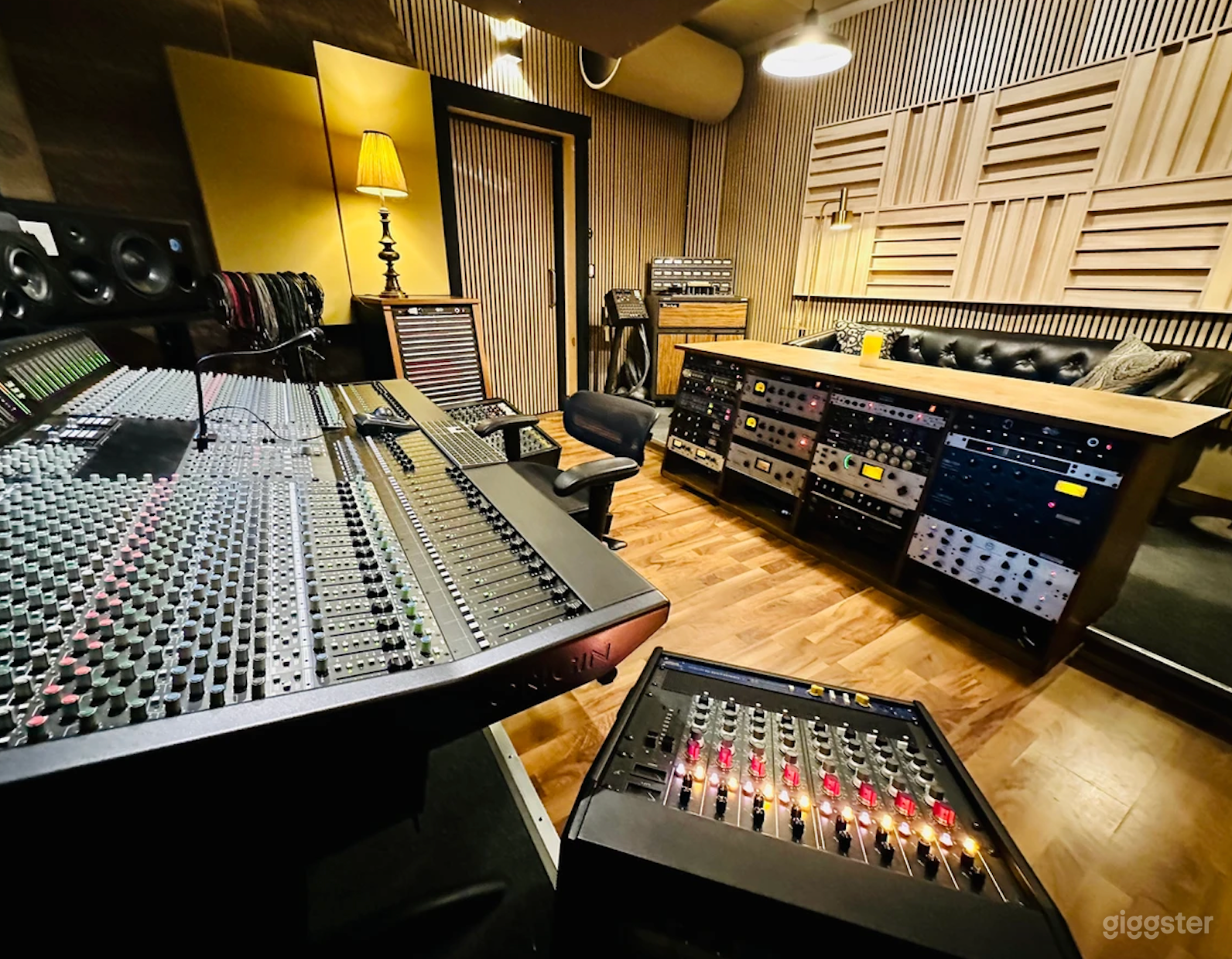 Studio A with SSL Origin 32 Console Photo 3
