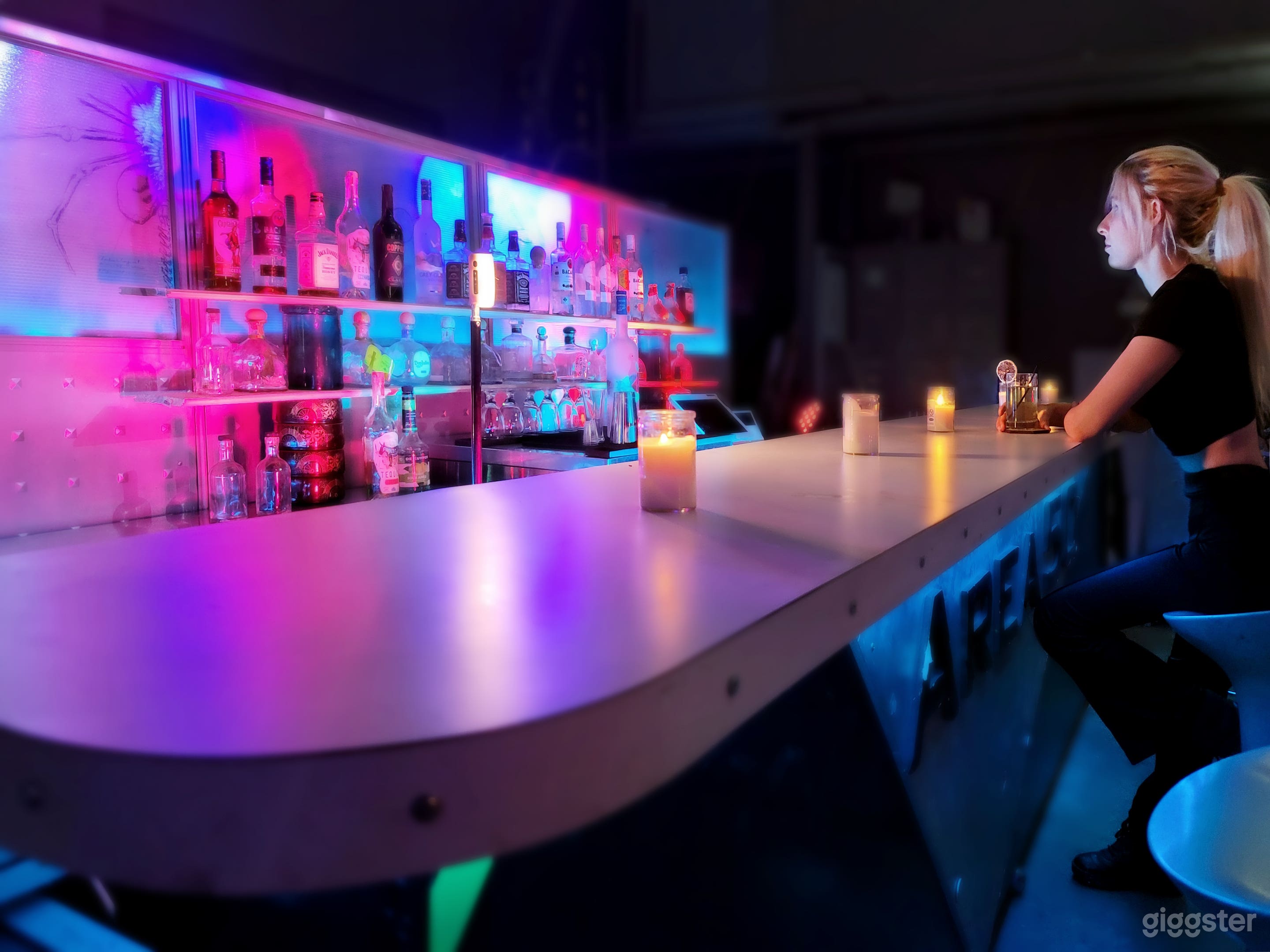 Futuristic Area 50 Bar with galaxy of props! Photo 4