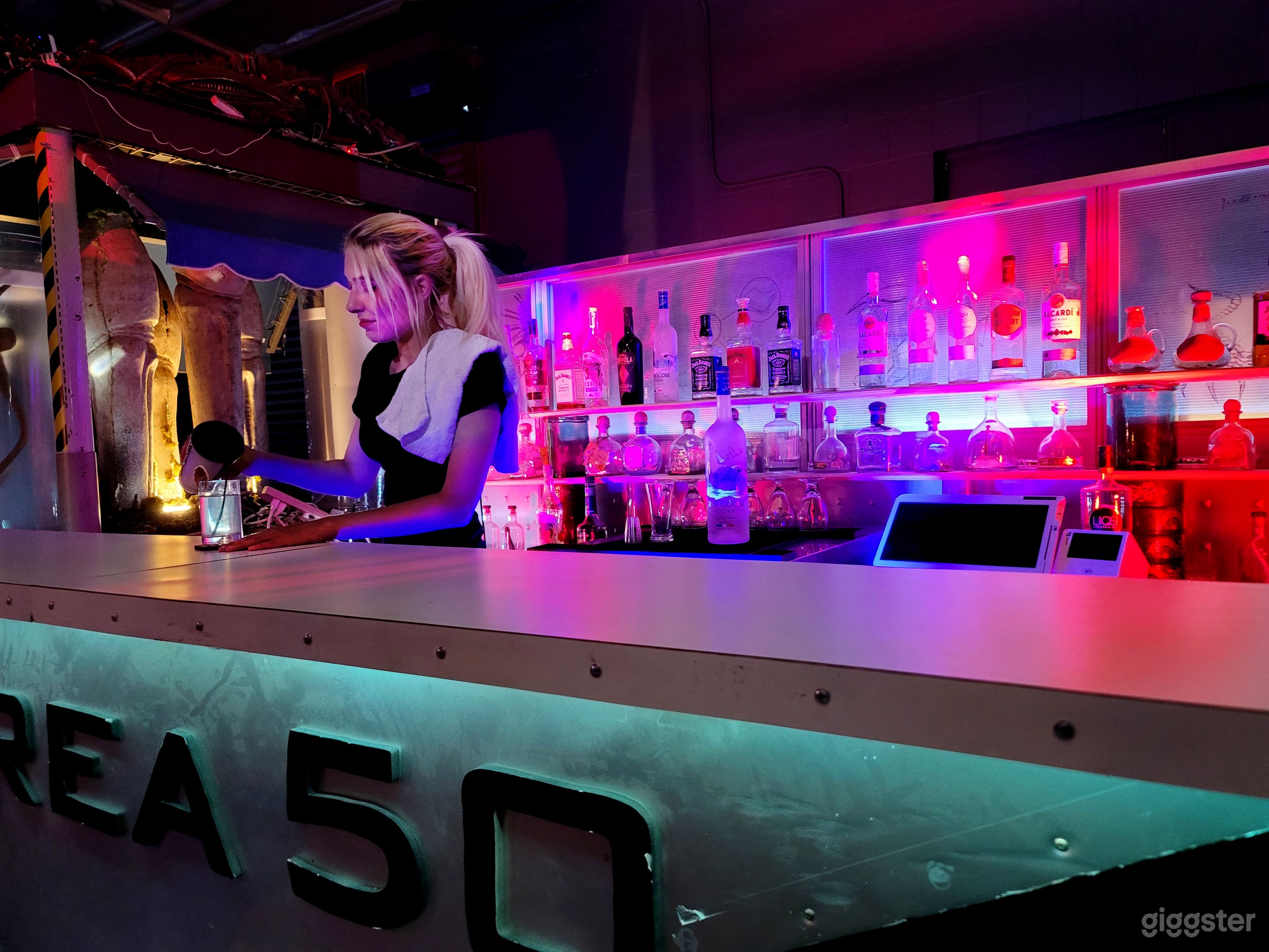 Futuristic Area 50 Bar with galaxy of props! Photo 3