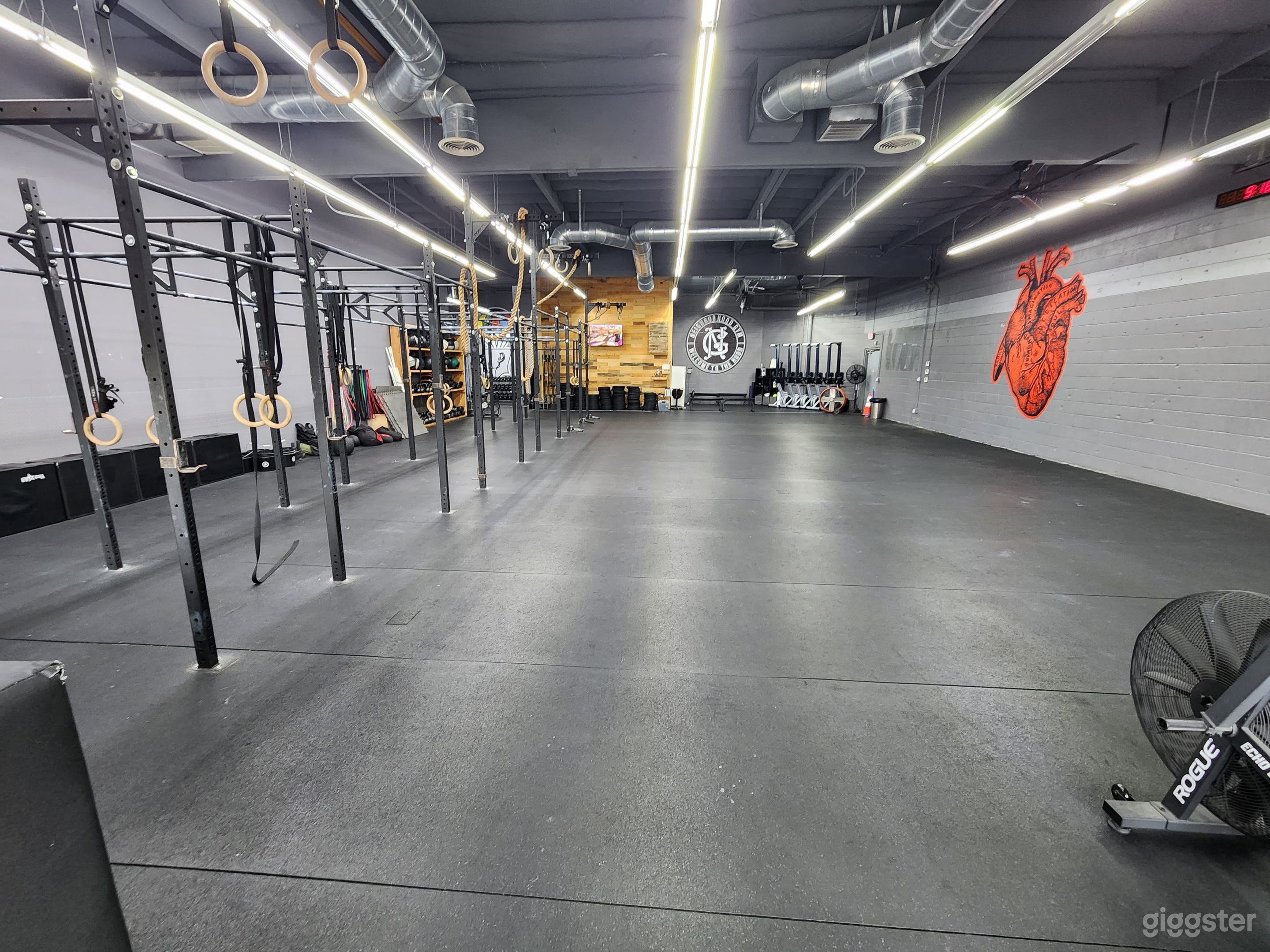 Large open floor plan