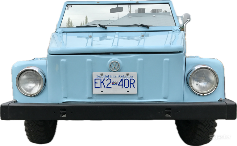  VW Thing 1975 – Cabriolet rétro pour tournages 