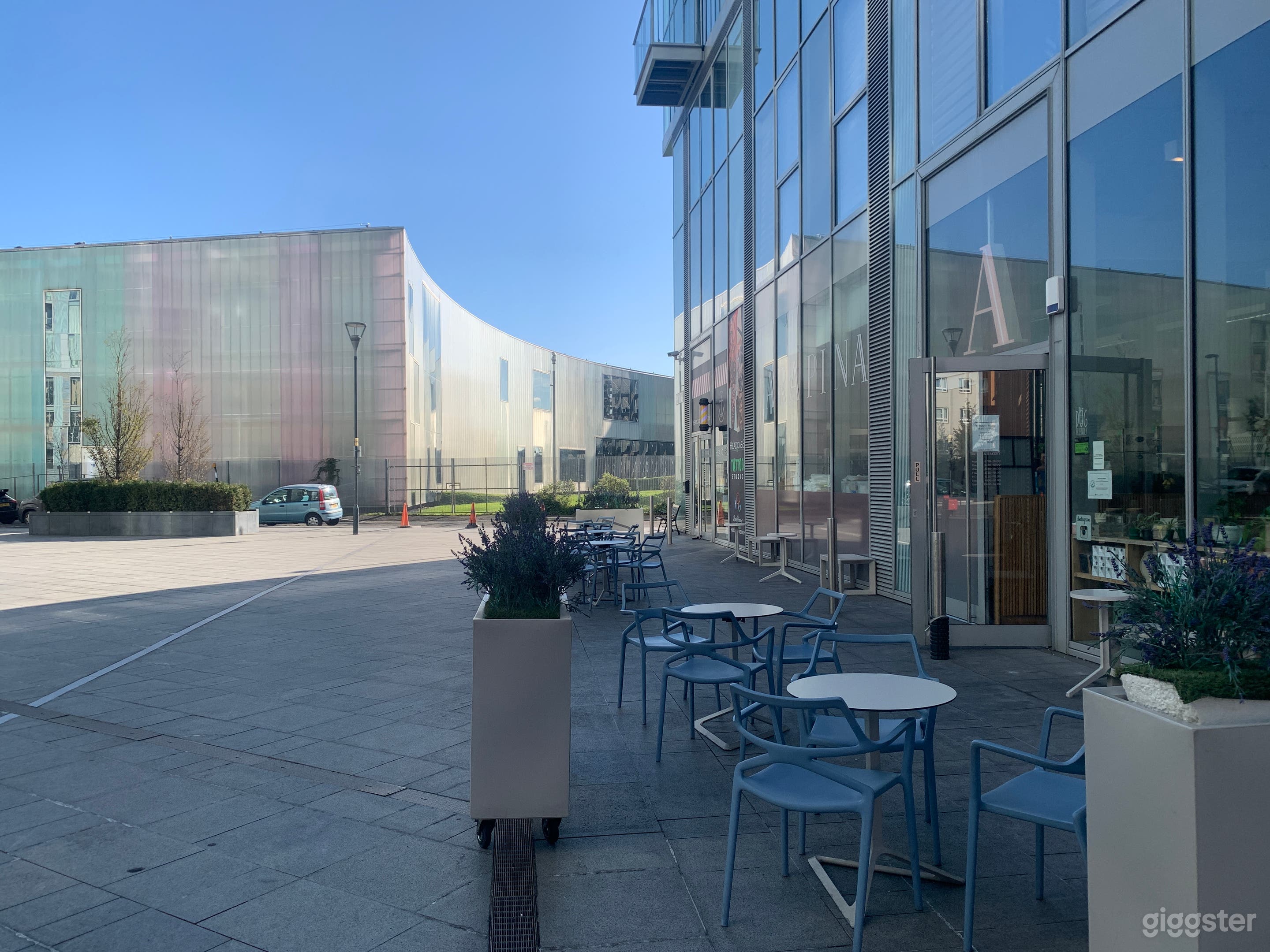 Bright Outdoor Patio and Healthy Lifestyle Bakery Photo 3