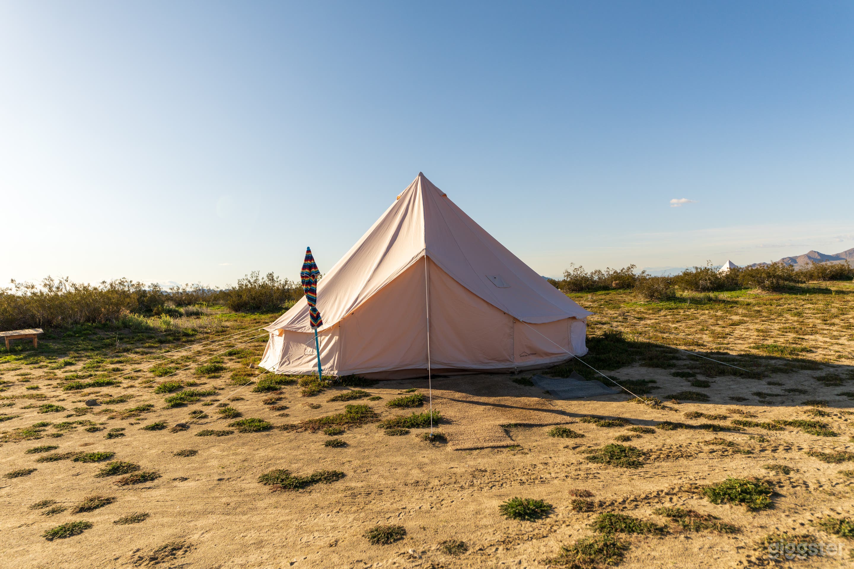 outside of the Campsites. 