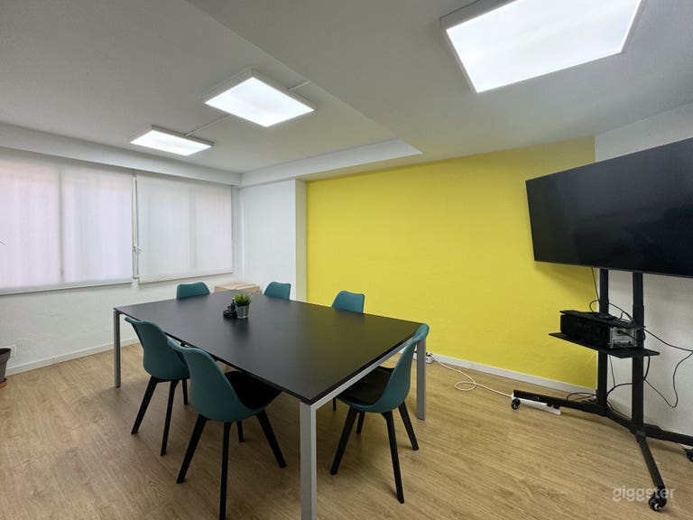  sala de reuniones 6/8 personas 