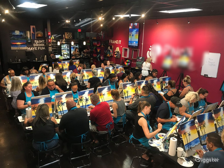  Atelier de peinture à Palm Springs 