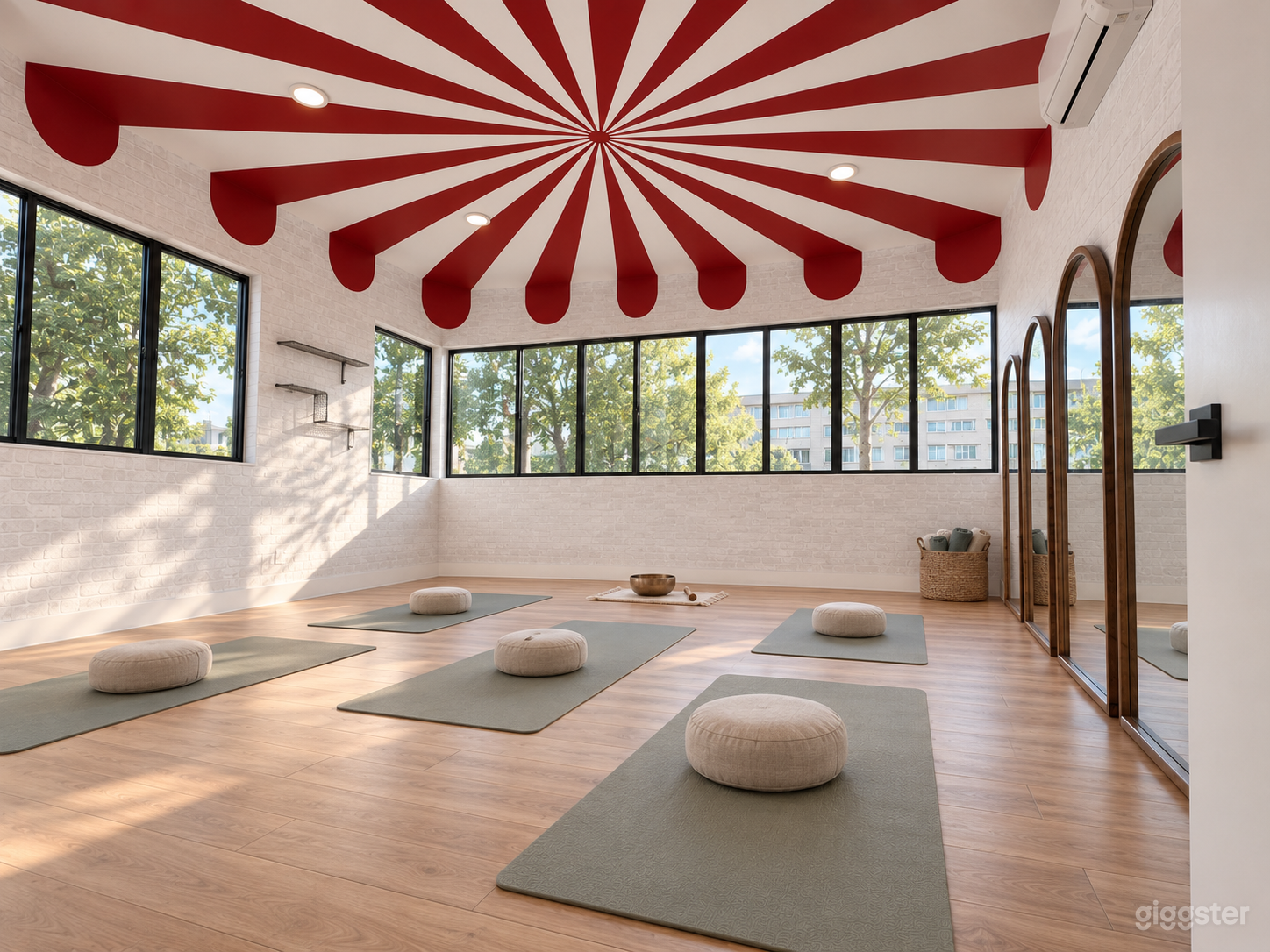 Sunlit Dunbar Studio with a Dramatic Canopy Ceiling Photo 4