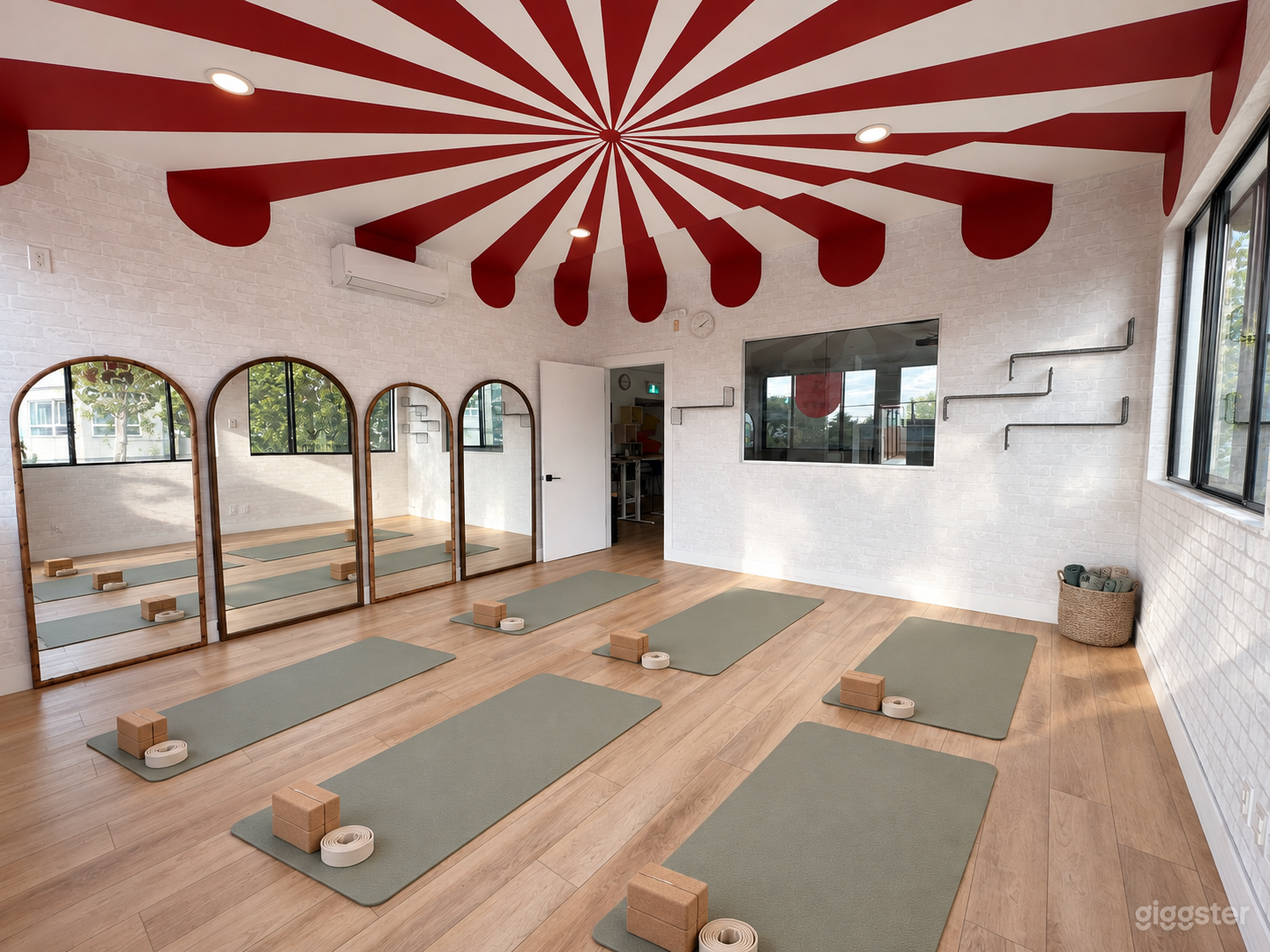 Sunlit Dunbar Studio with a Dramatic Canopy Ceiling Photo 1