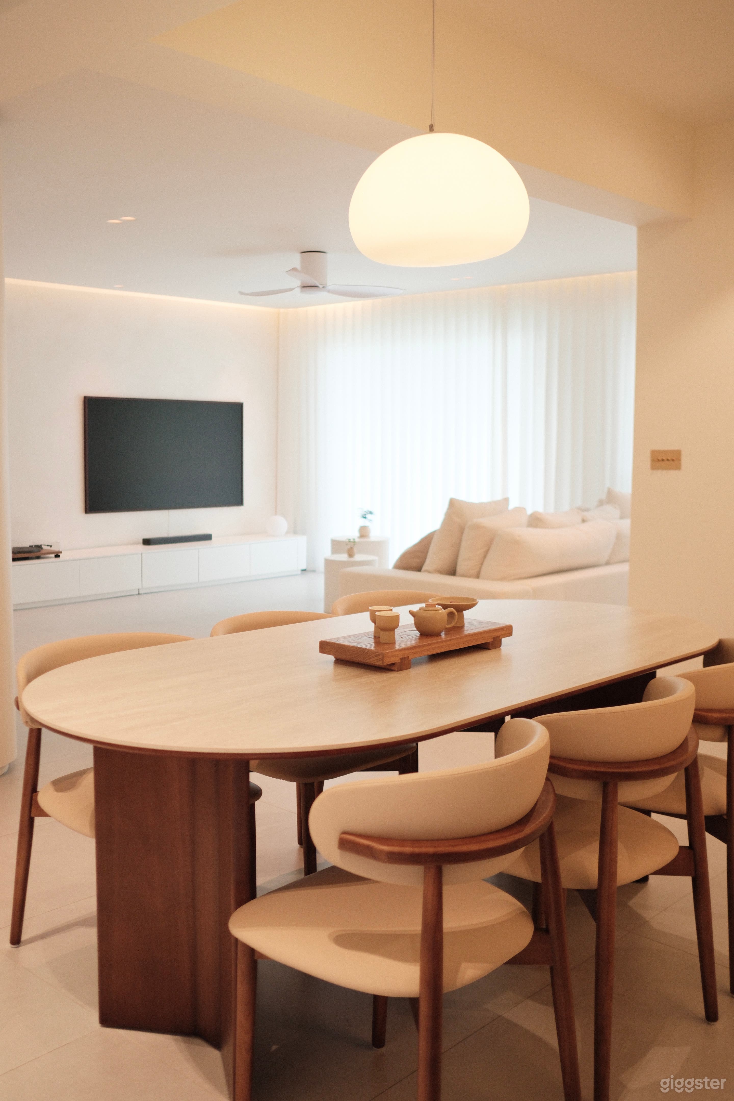 Bright Minimalist Cozy Apartment with Natural Lighting Photo 3