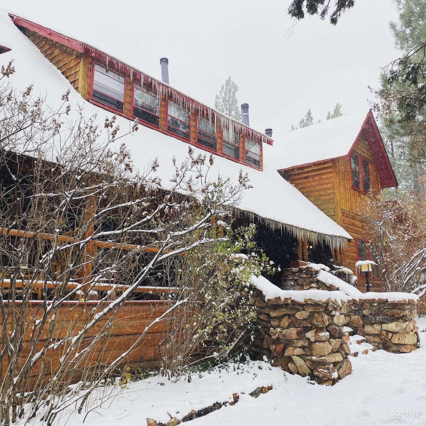 Front of house - winter