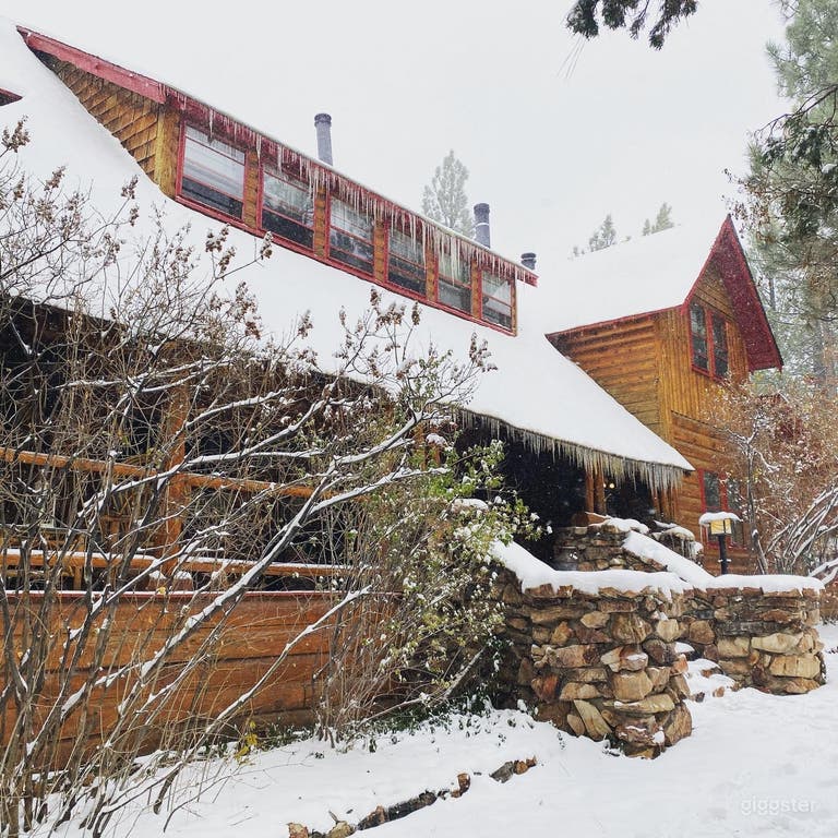  Façade de la maison - hiver 