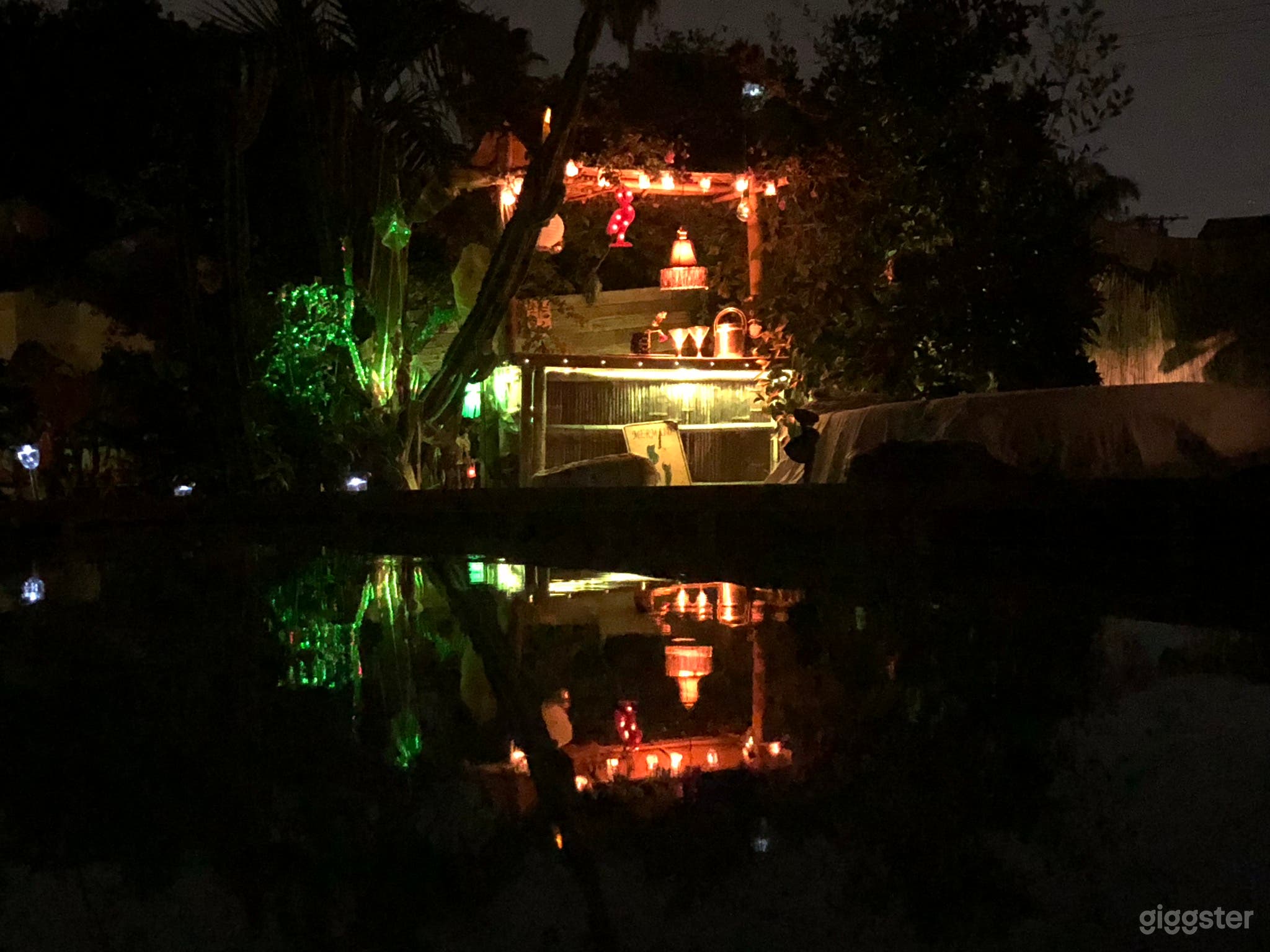 Tiki Bar by the pool