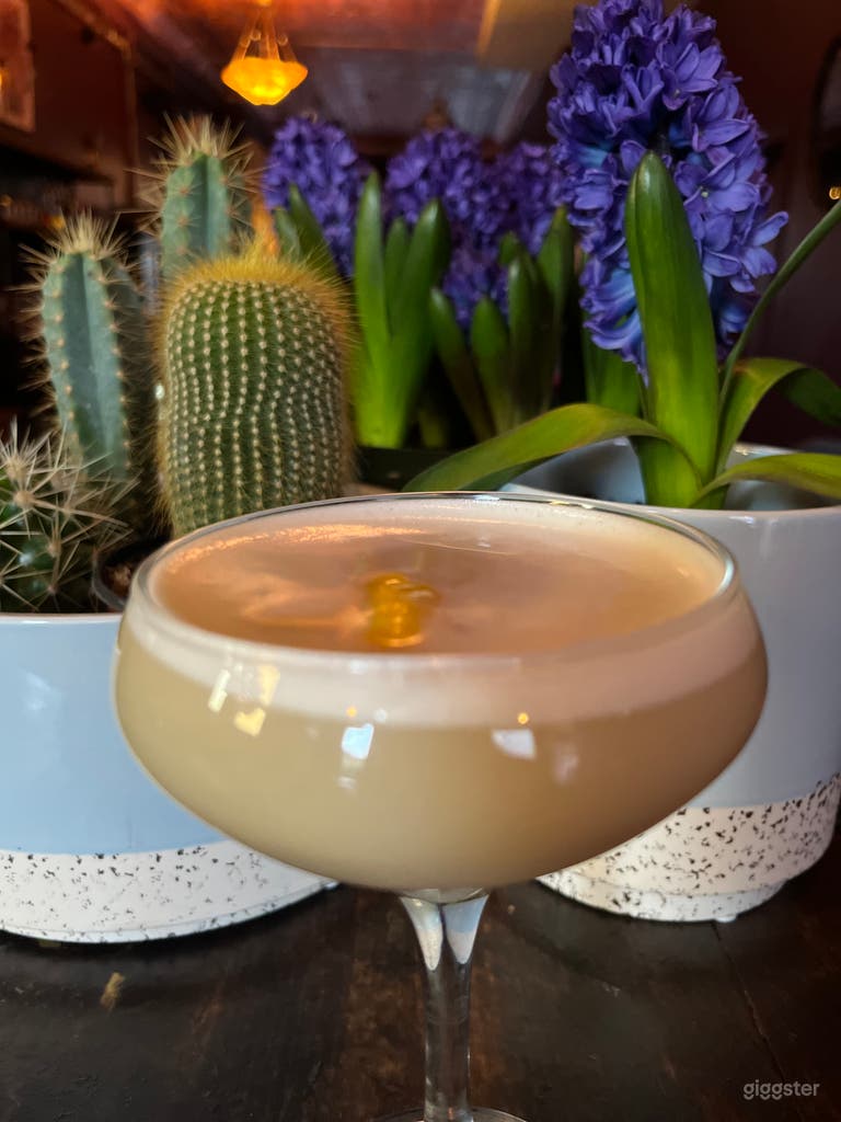  Whiskey Sour with Organic Egg Whites  
