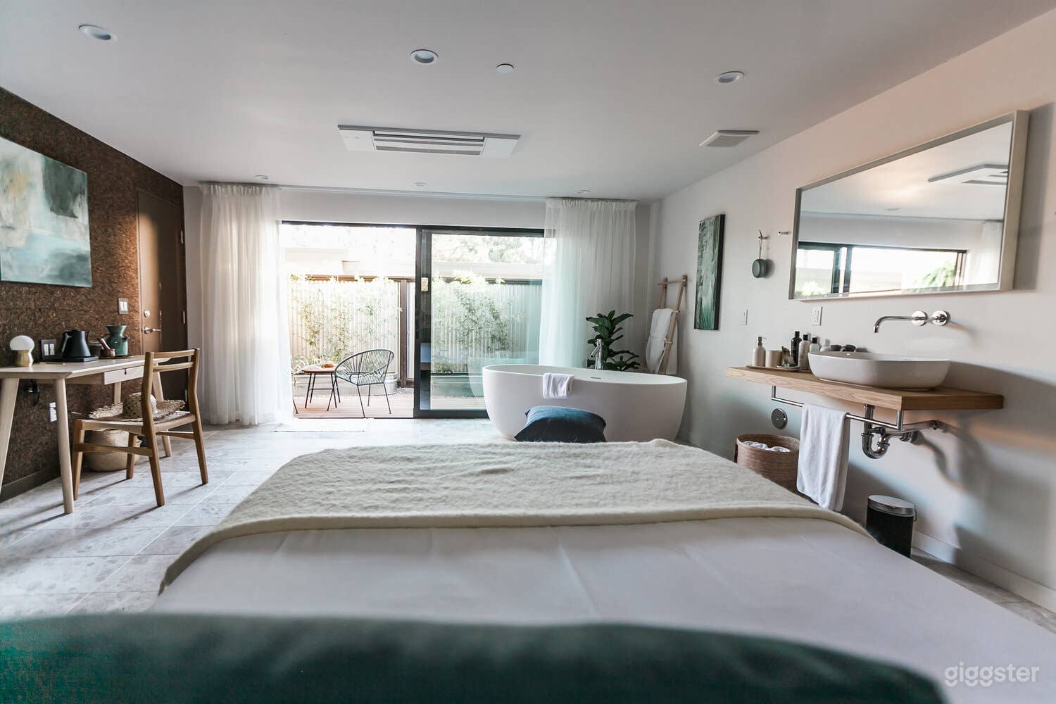 Naturally Elegant Space with Outdoor Patio - Earth Room Photo 1