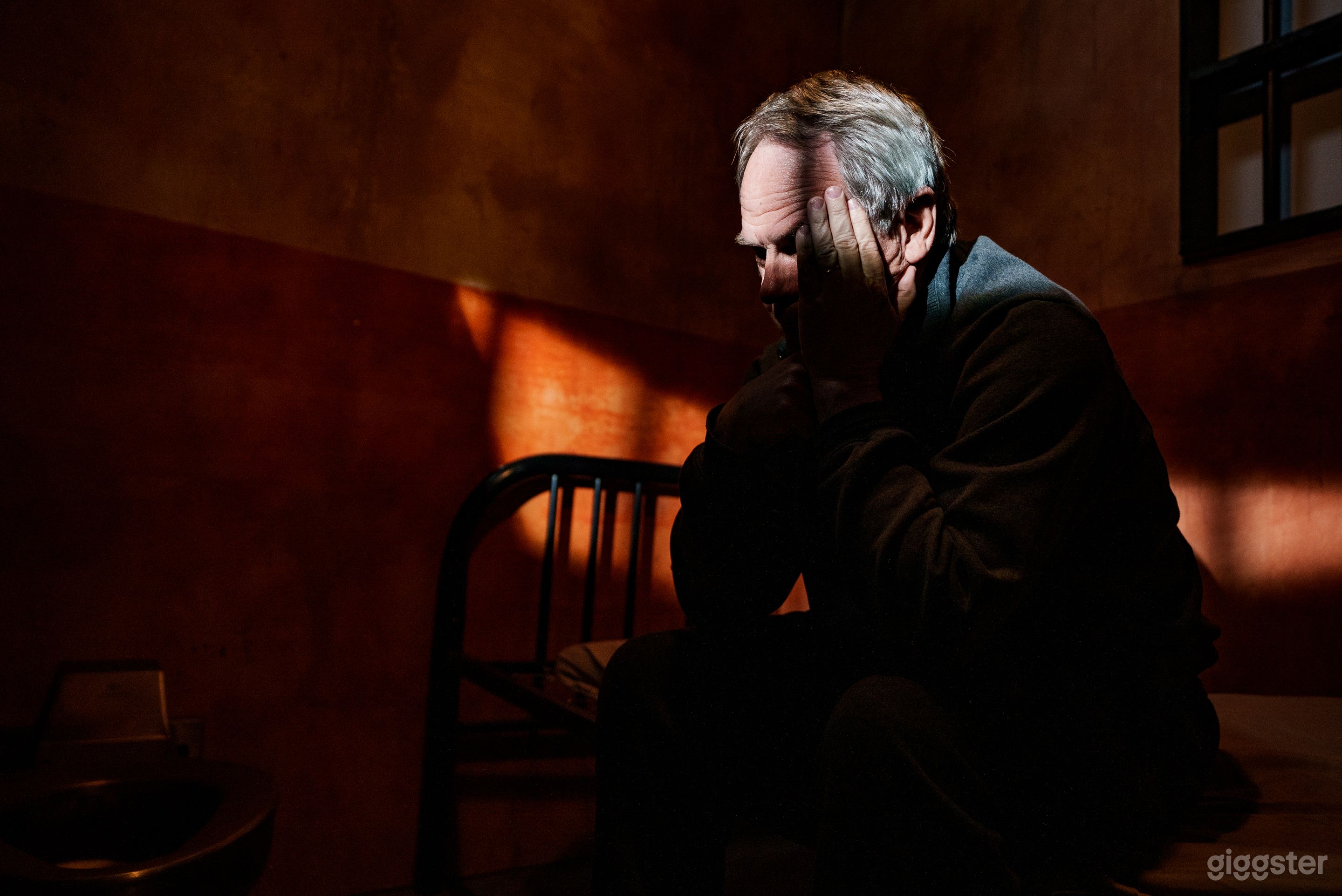 Vintage Prison Jail Cell in Warehouse Photo 4