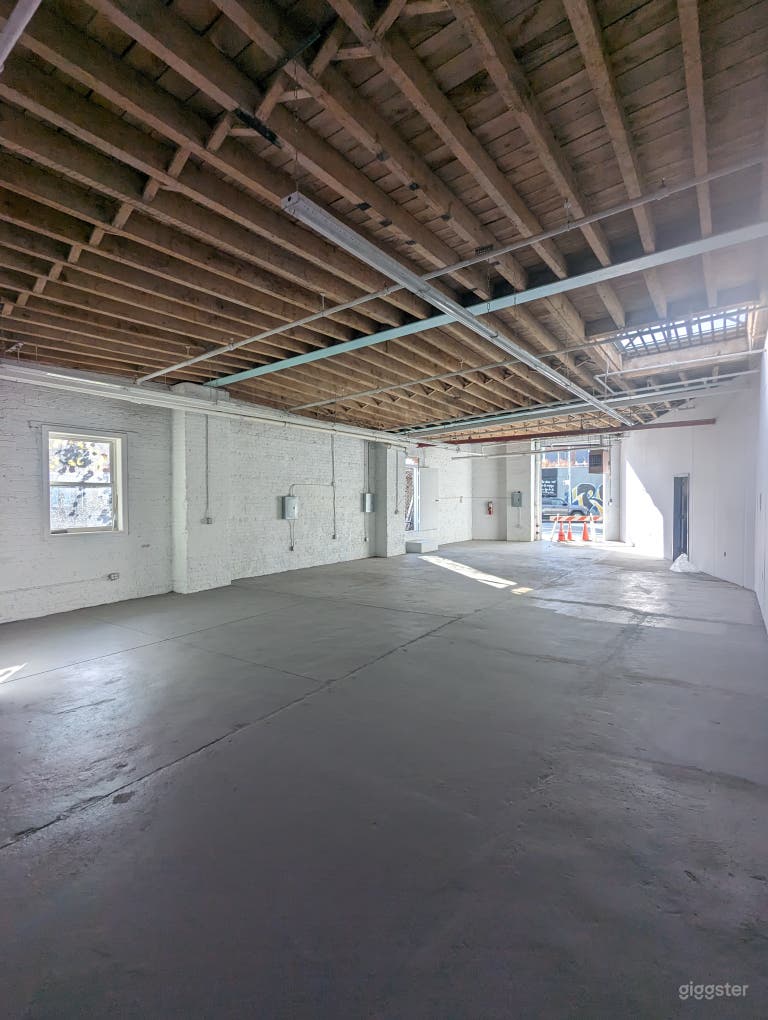  1800SF Bushwick Ground Floor Industrial Space  