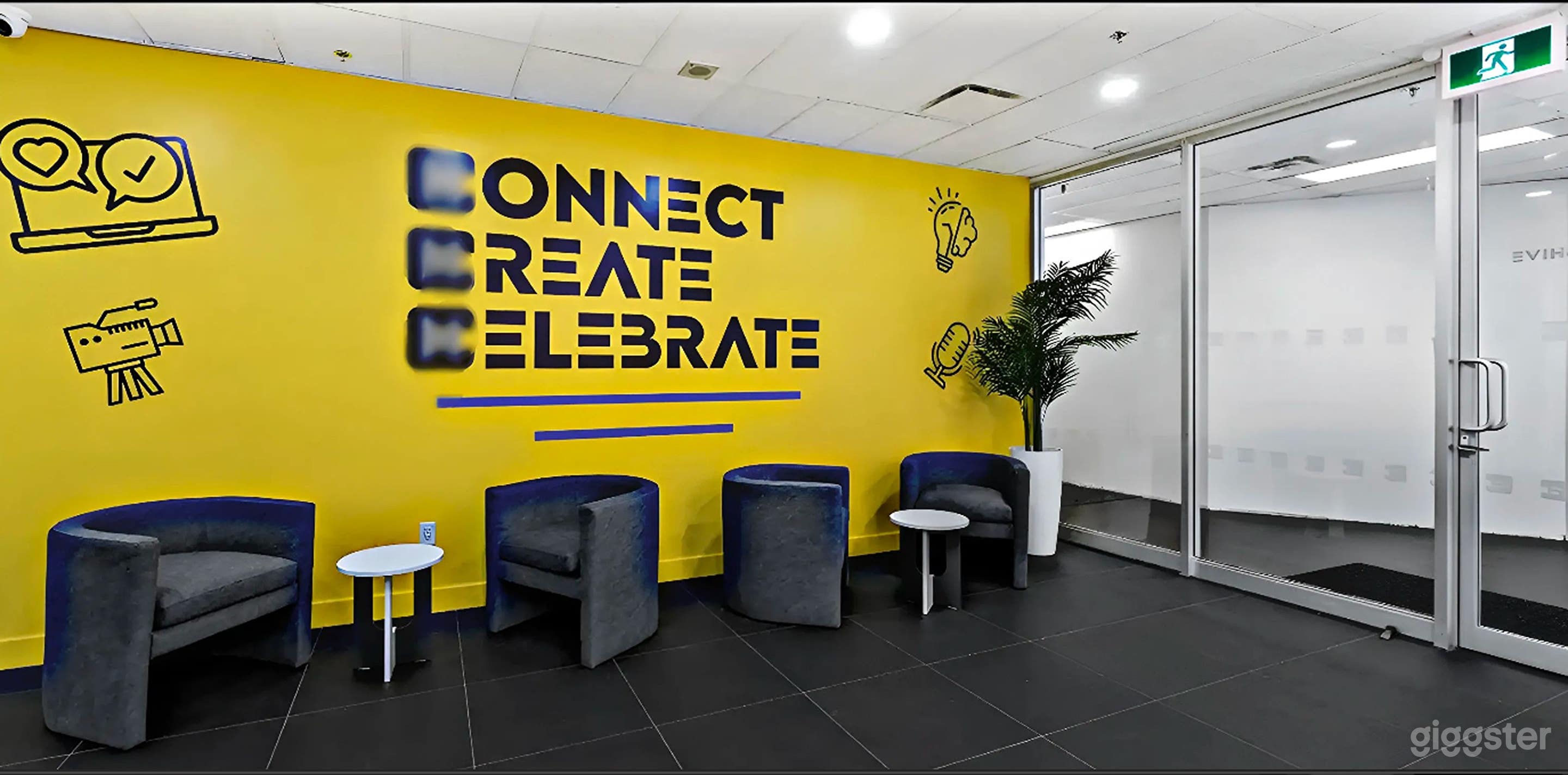 Modern Event Room with Smart Technology & 60-Person Capacity Photo 2