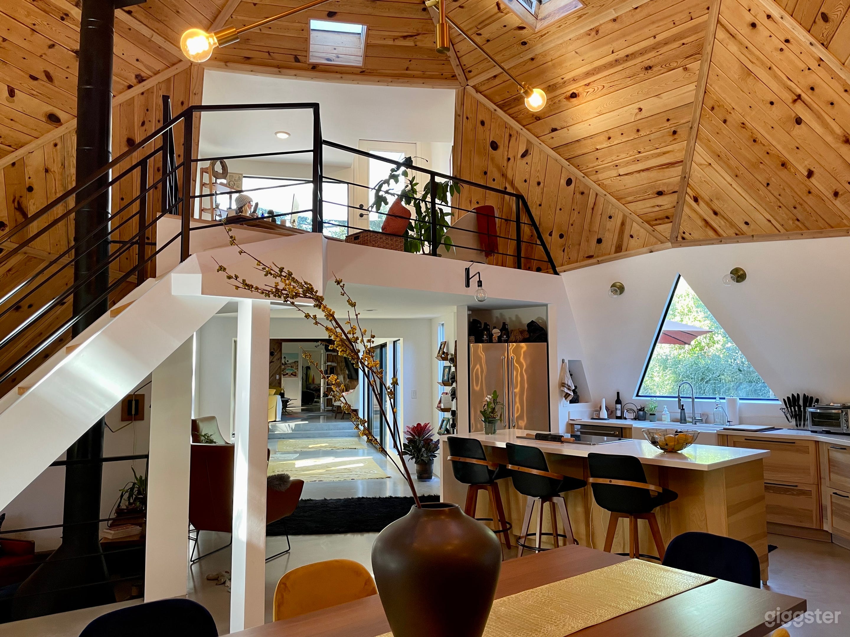 Conjoined Geodesic Domes in Rural San Diego Photo 1