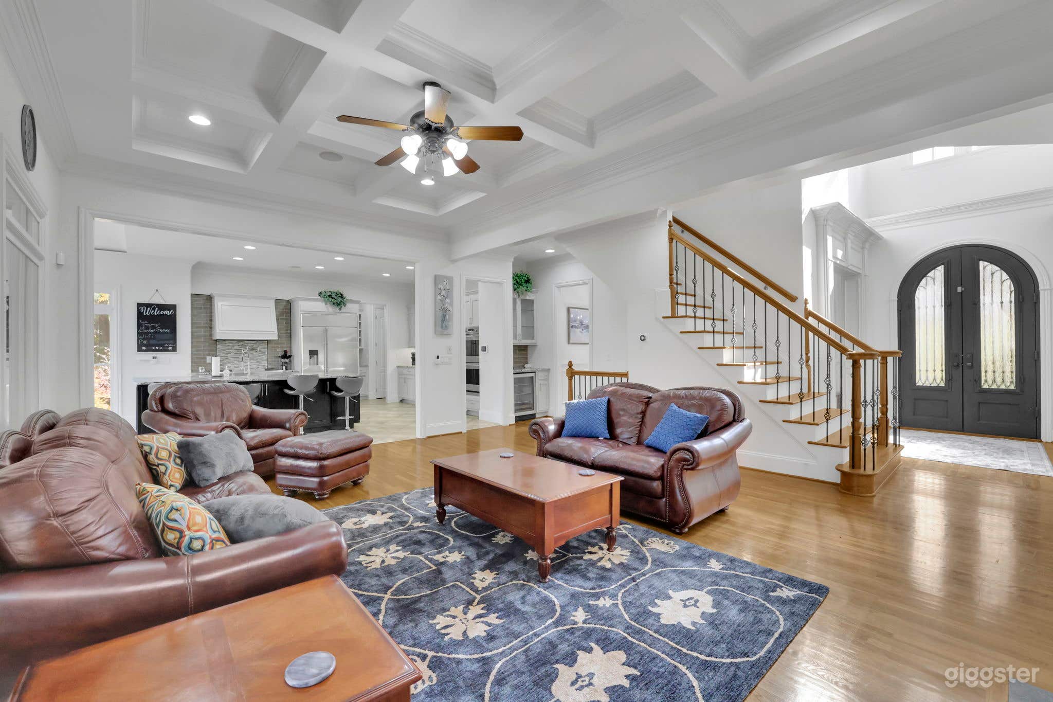 wide view on main level