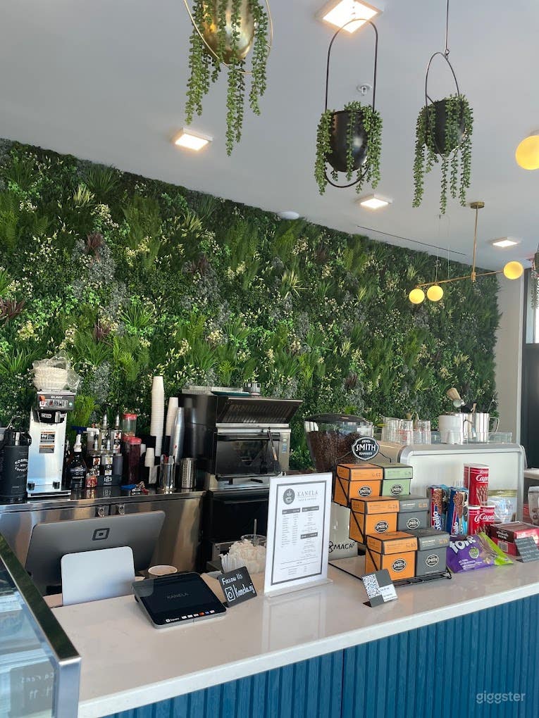  Espacio para eventos (Art Deco, pared verde) 