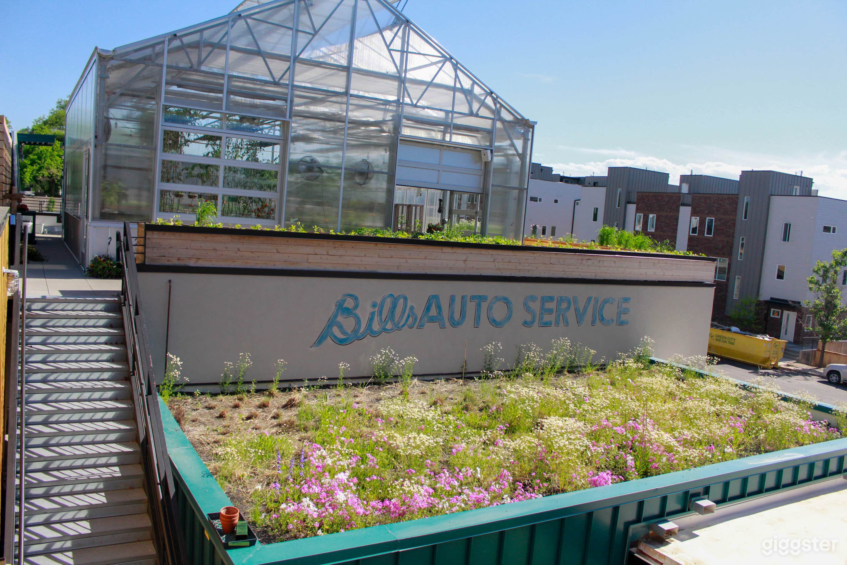 Green Roof + Rooftop View