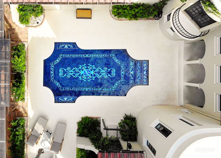  Coral Gables Old Spanish Estate with Mosaic Art Pool | Film 