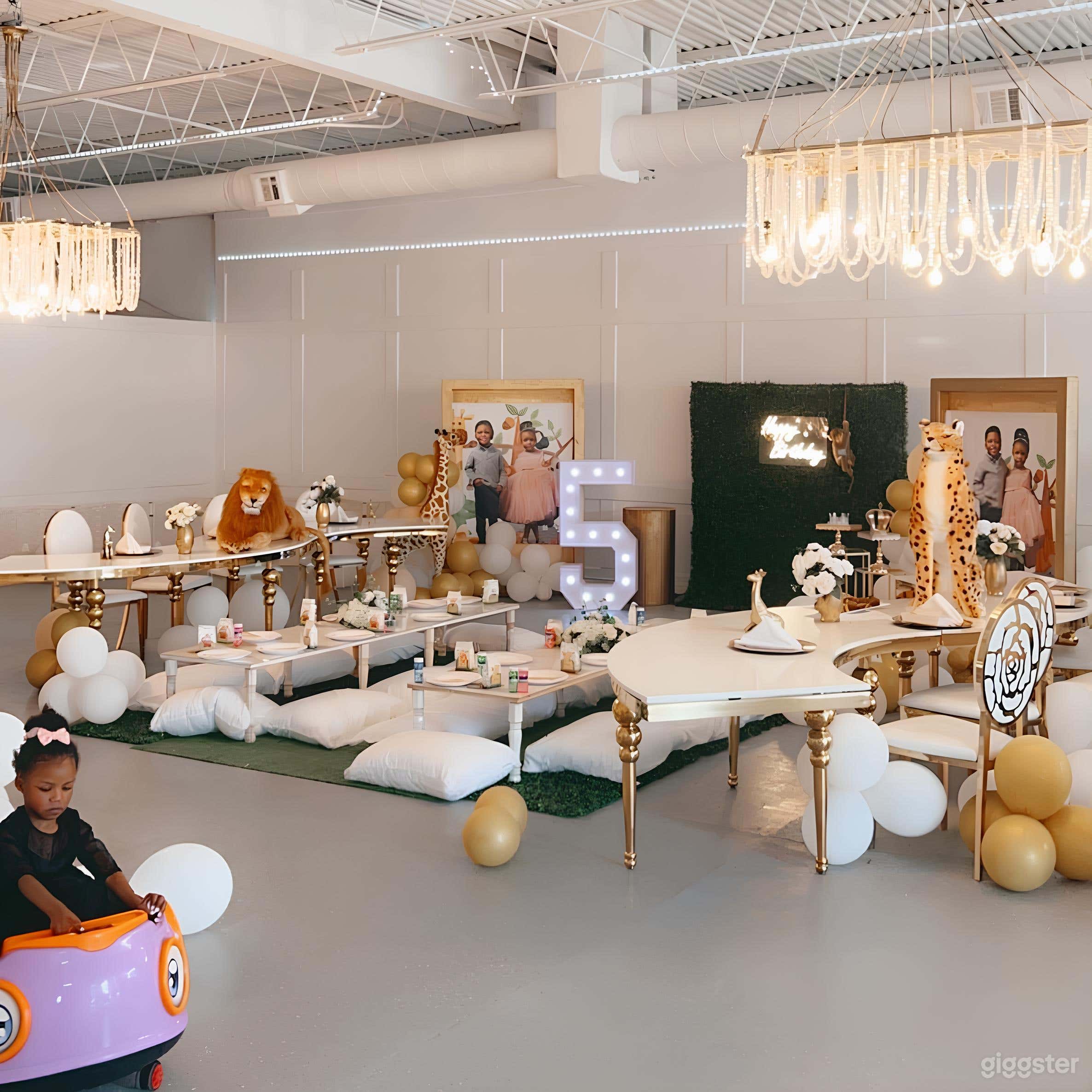 2400 SQFT White Room Photo 2