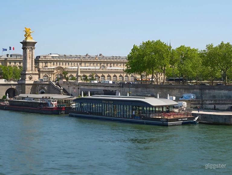  Full River Barge Venue with Dining, Terrace & Event Spaces 