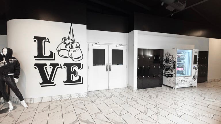  Industrial Boxing Gym + Strength Studio + Lockers + Showers 