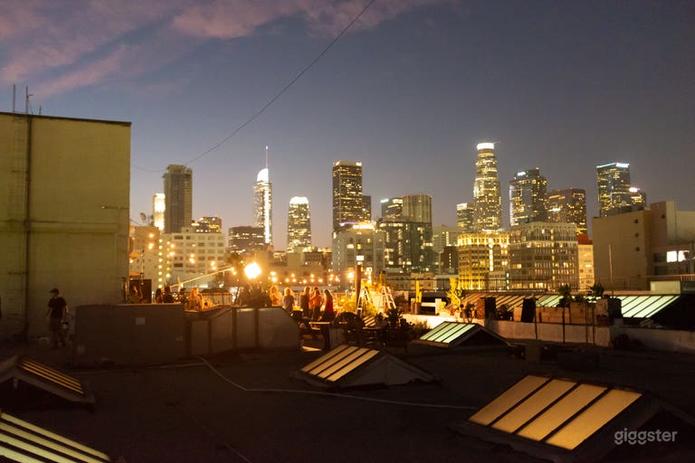  Night shoots on the roof in the Sky Garden 