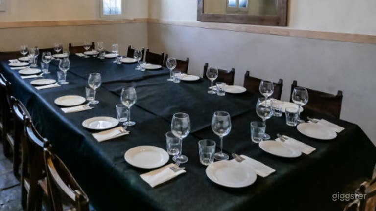  Sala con estilo rústico y atractivo mágico. 