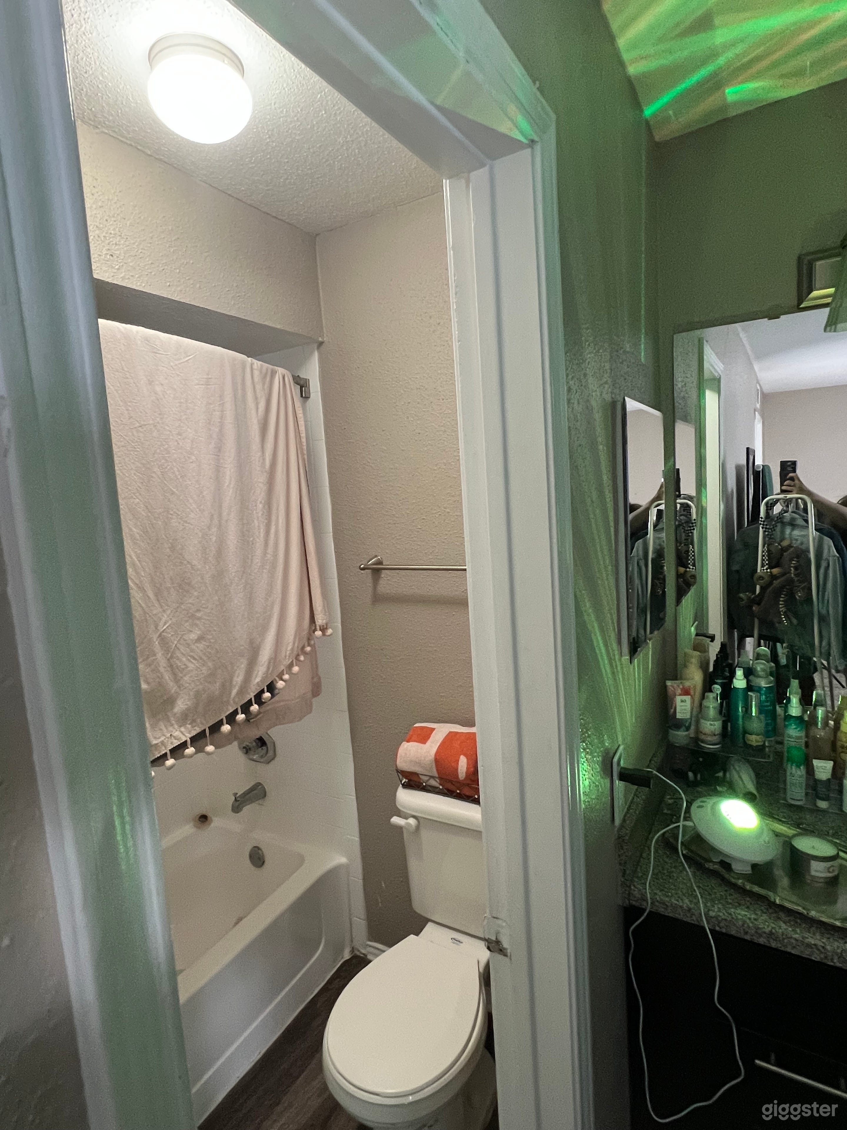 Eastside Apartment Photo Studio with Downtown View Photo 3