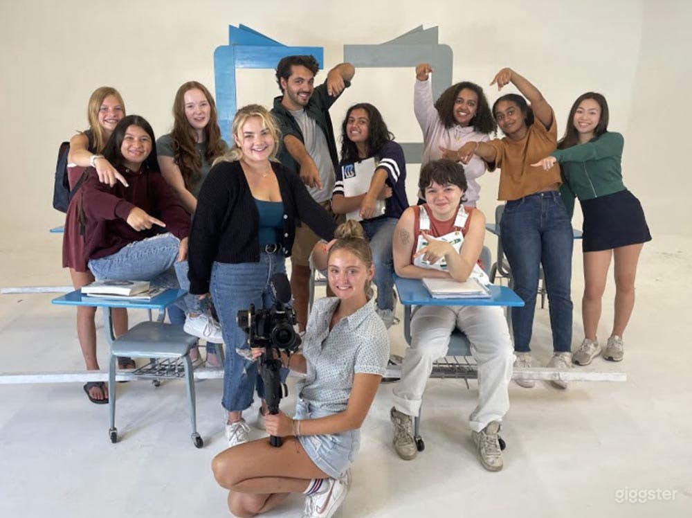 After our first Video Production renters wrapped their shoot