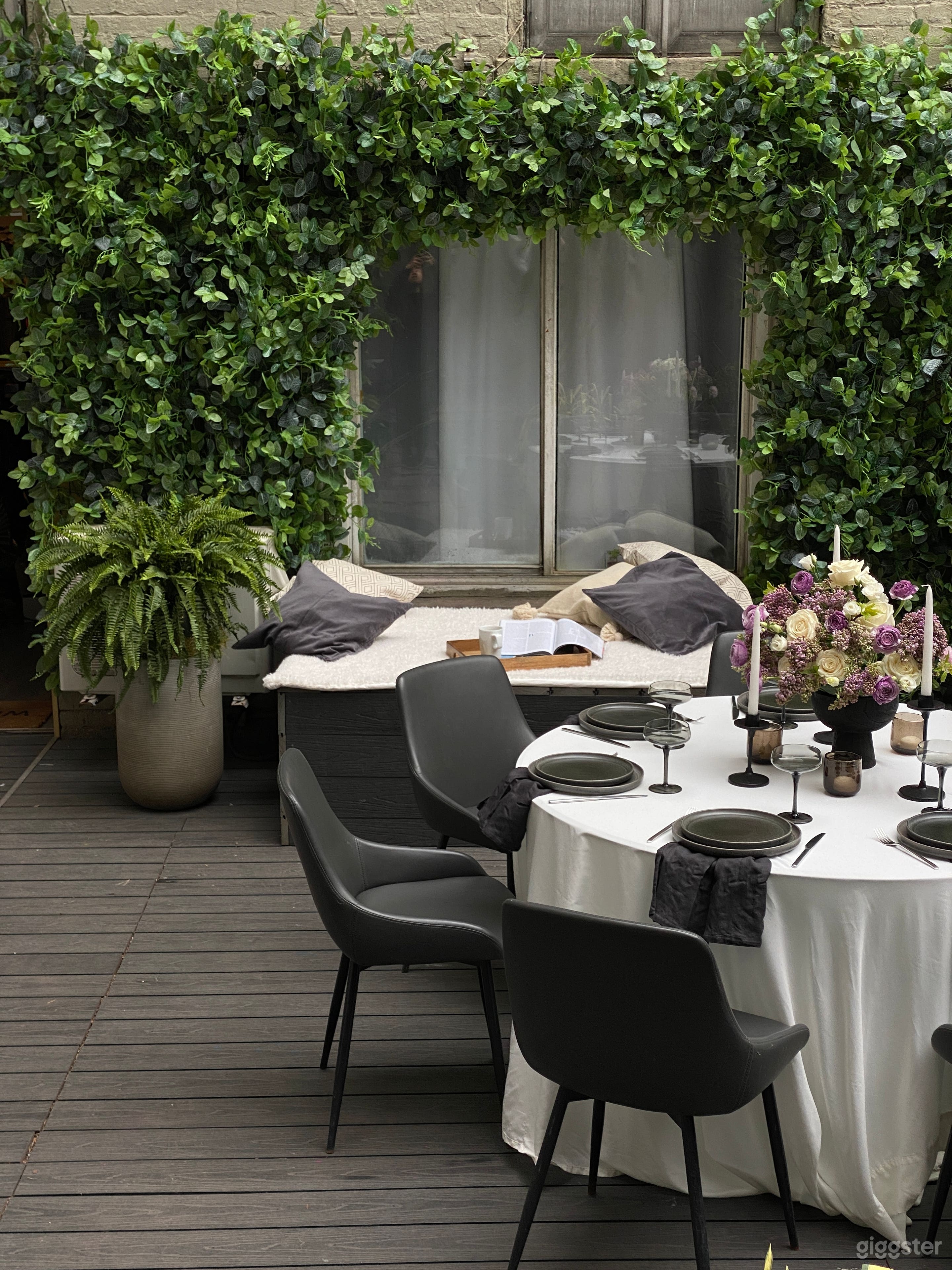 Aside from decor and florals, we can arrange for furniture, lighting, drapery and catering packages.