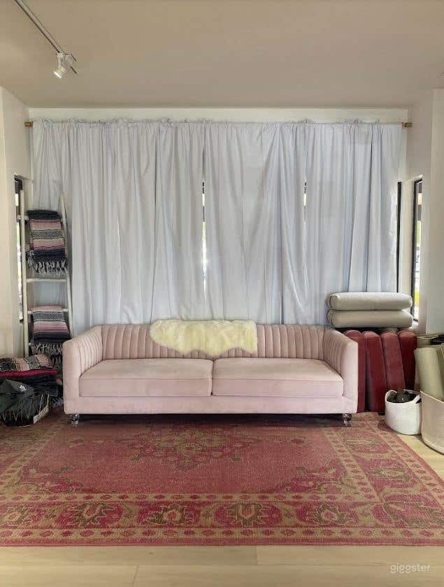 Beautiful High Ceiling Yoga Studio  Photo 2