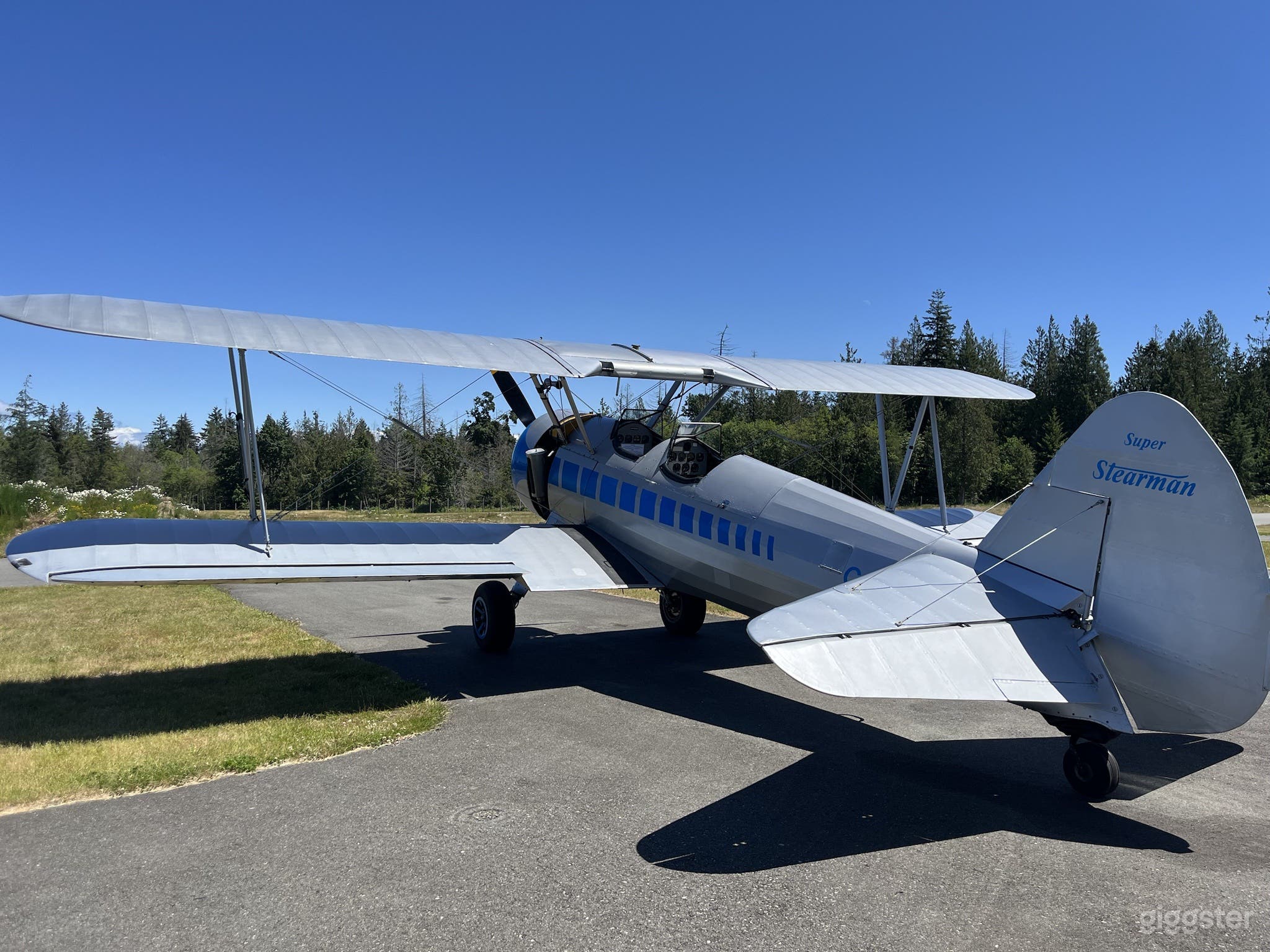 Ex US Army Air corps Boeing Stearman Photo 3