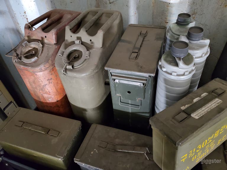  Bunker militaire / Décor post-apocalyptique 