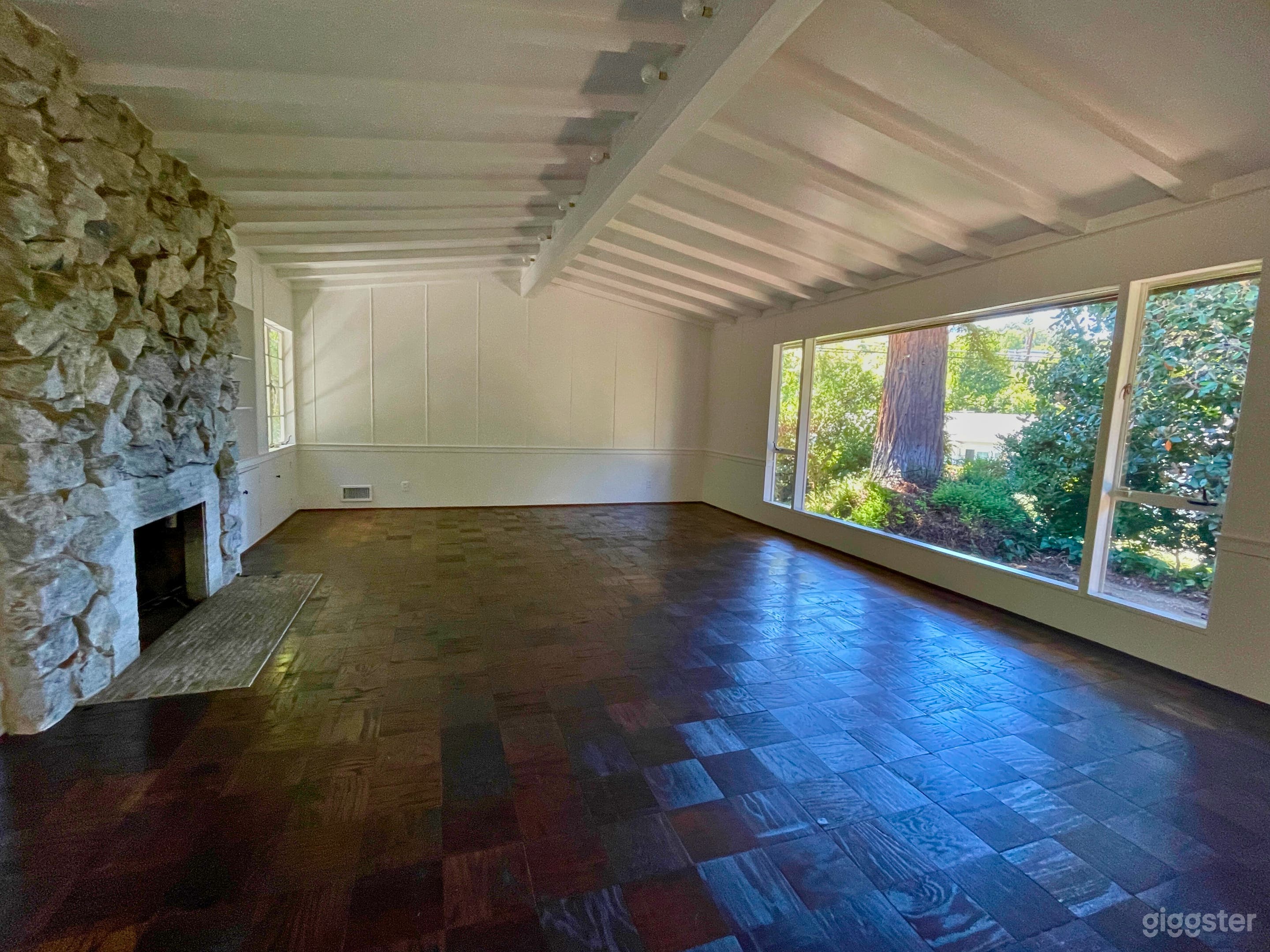 Vacant Vintage Home with Fireplace Photo 1