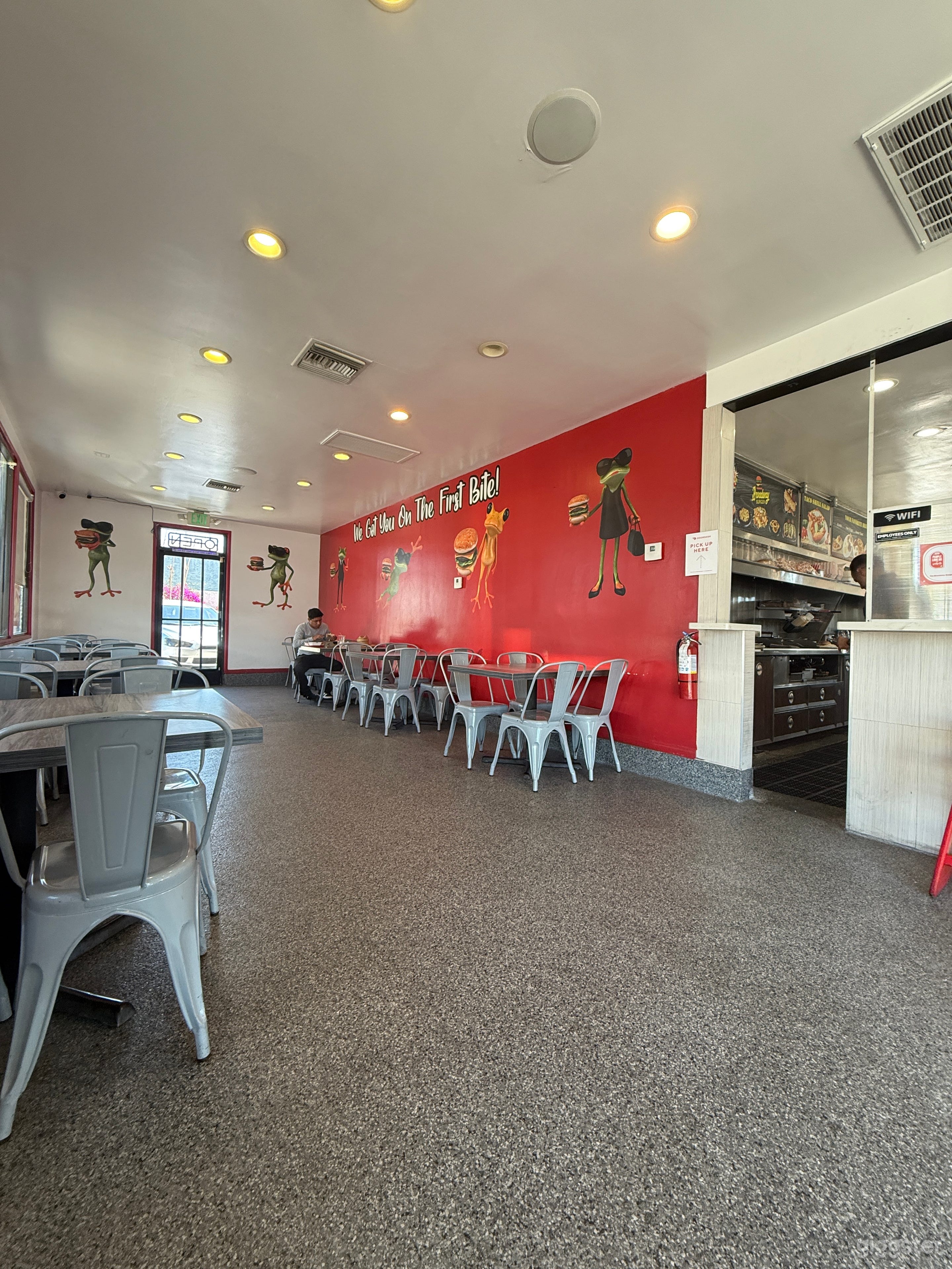 The Fry House & Burgers – Cinematic Retro Burger Diner Photo 2