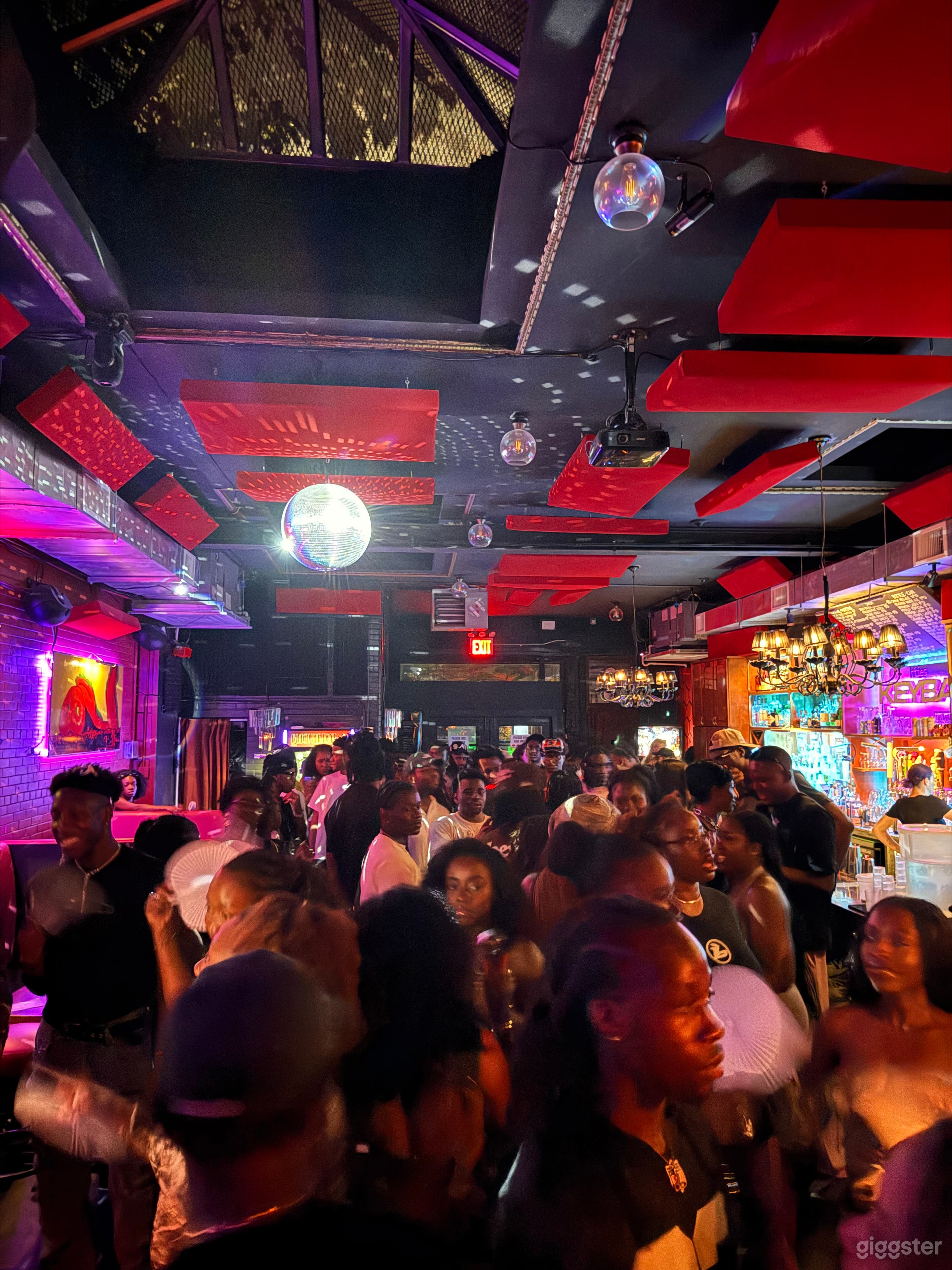 Main room birthdays dj events for up to 150 people