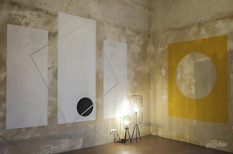  Rustikales, europäisch inspiriertes Studio mit einzigartigem Interieur 