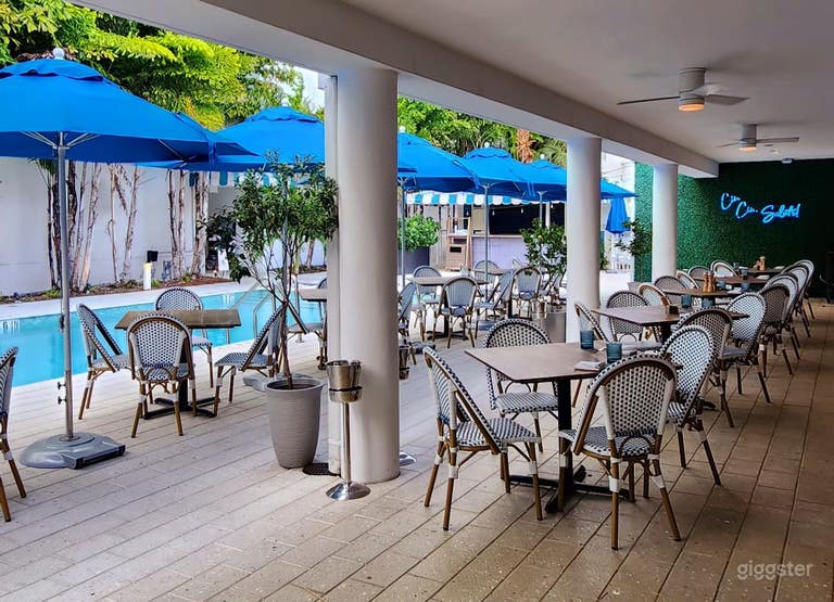  Hotel Courtyard Pool Area 