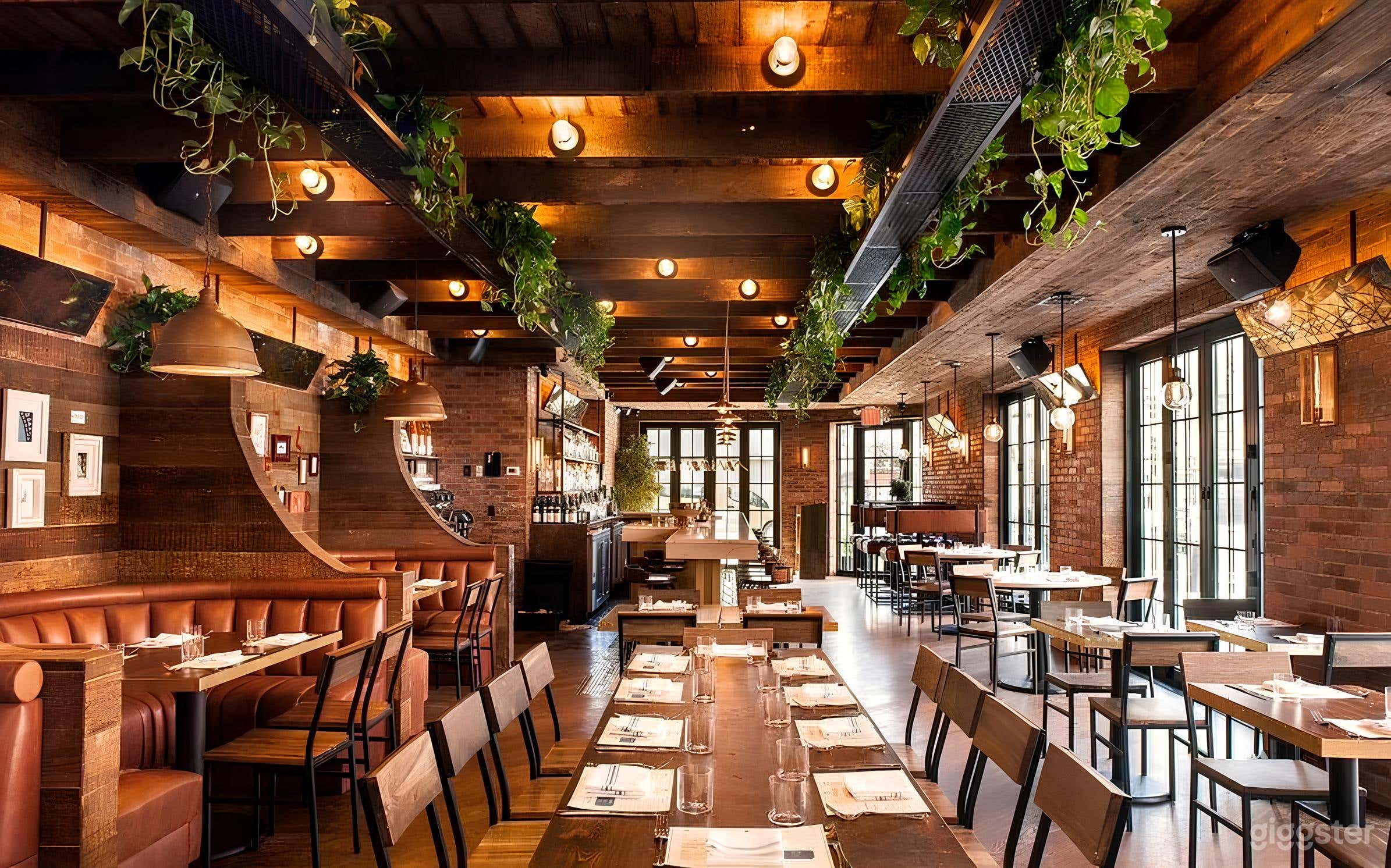 Rustic Modern Main Dining Room Photo 4