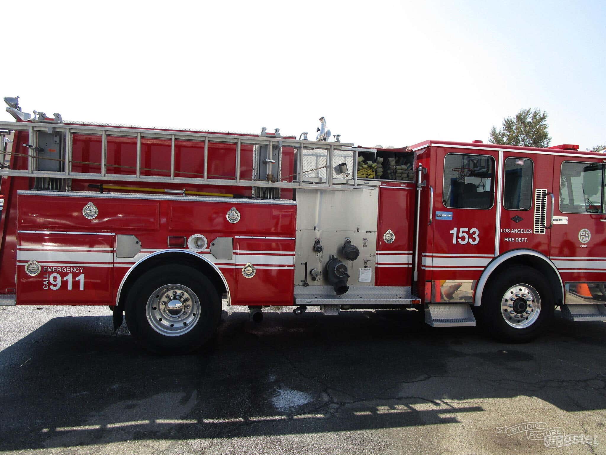 Spartan Pumper Firetruck | Studio Picture Vehicles Photo 3