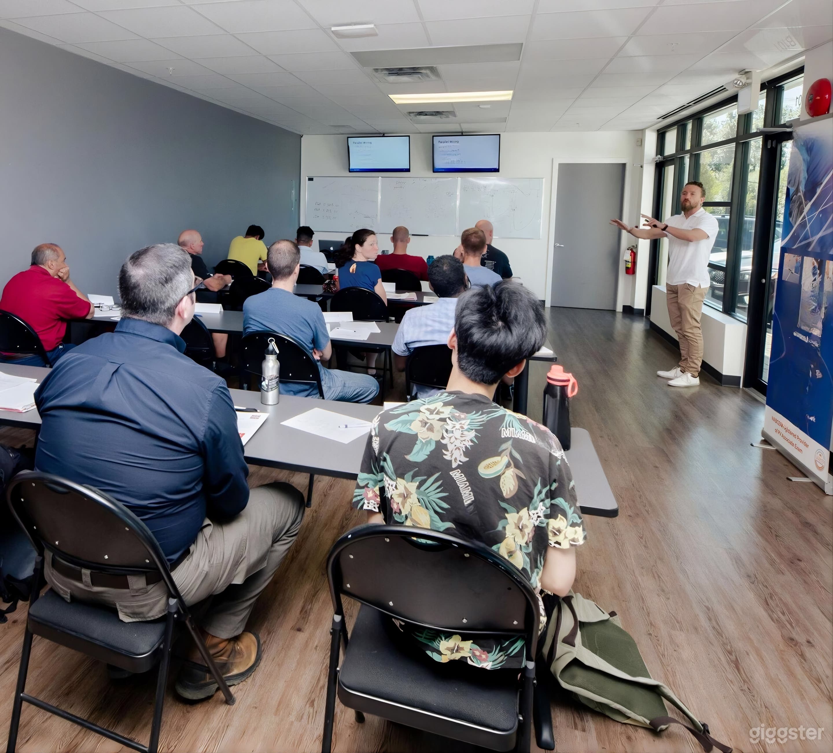 Bright, Private Training Room in Burnaby — Seats up to 16 Photo 1