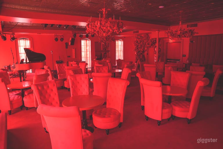  Velvety Second-Floor Venue with Balcony Views in the Warehouse District 