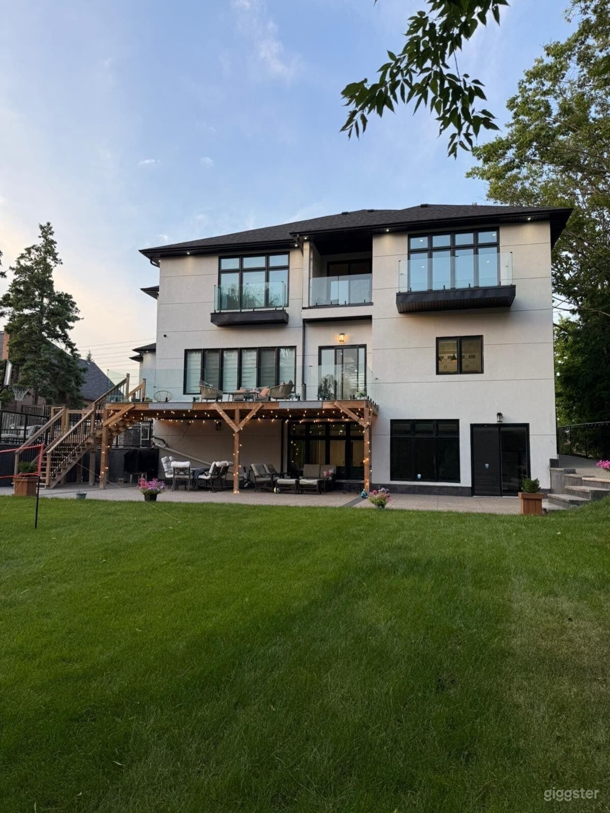 Ravine-View Modern Backyard Oasis Photo 2