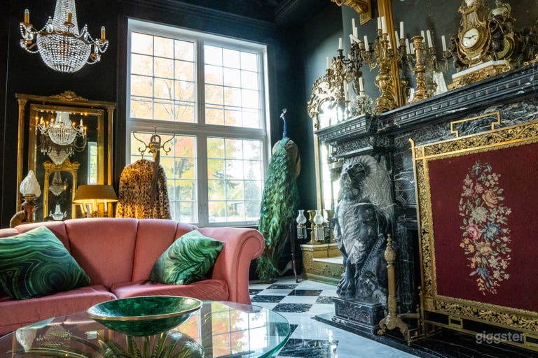  Manoir Blackswan | Luxurious Dark Eclectic Design 