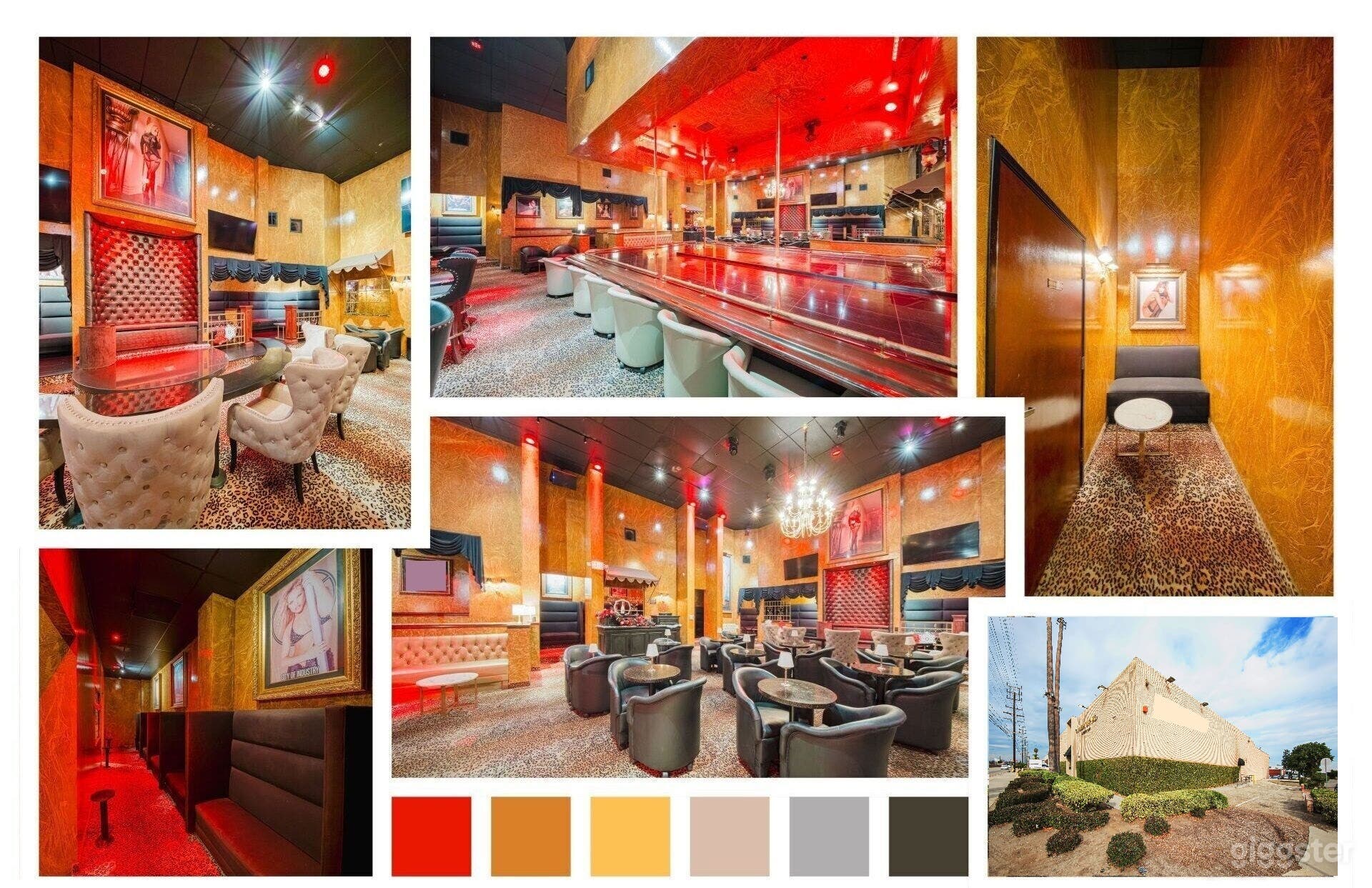 LEOPARD GOLDEN VELVET LOUNGE Photo 1